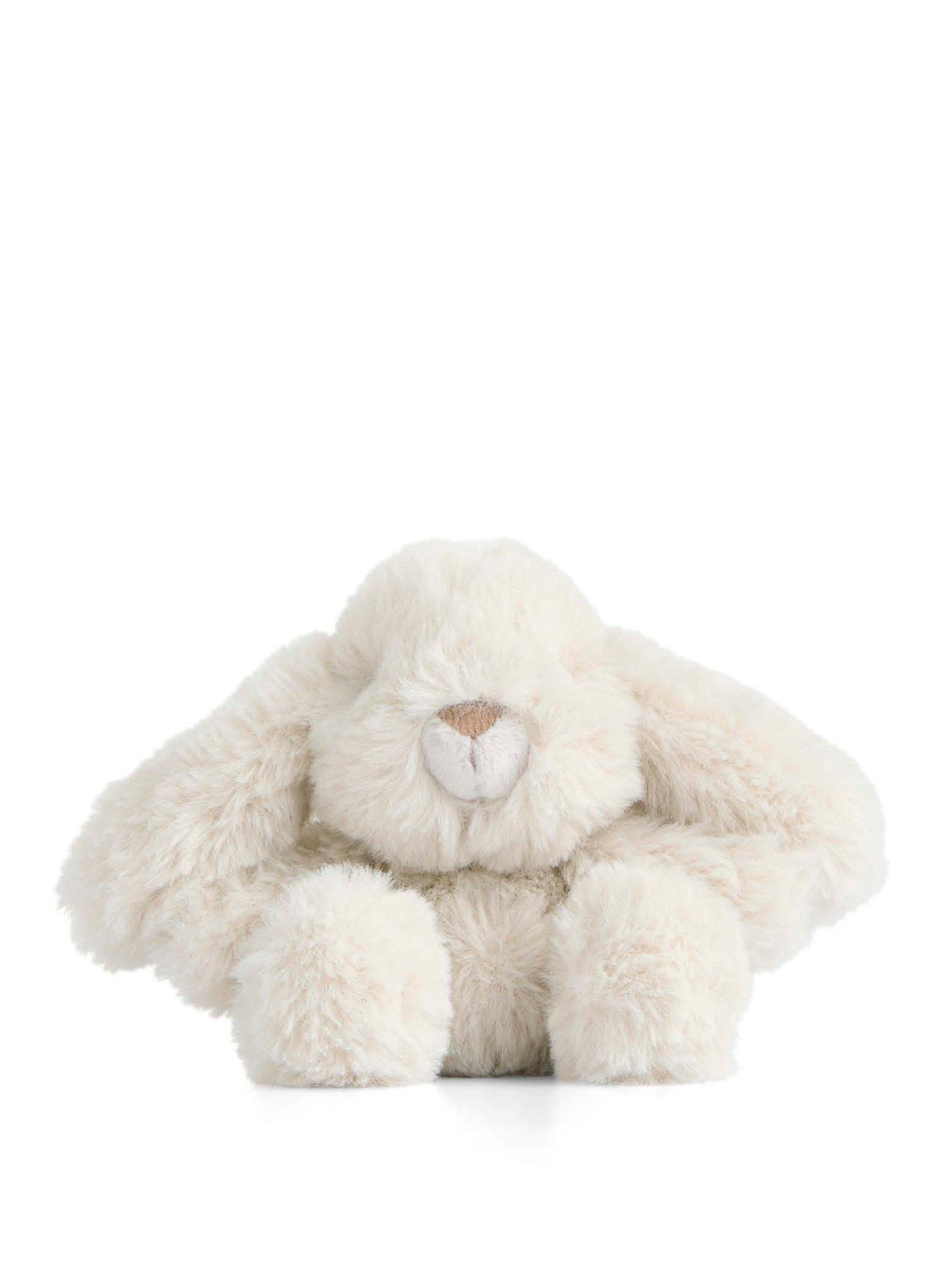 Image 2 of 3 of Mamas & Papas Soft Toy - Grey Bunny Beanie