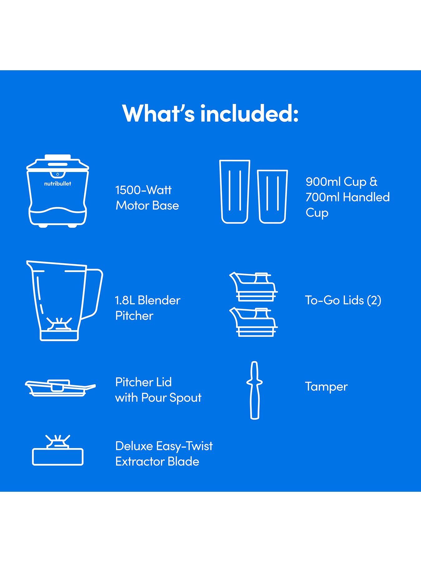 Image 7 of 7 of NUTRIBULLET Nutribullet SmartSense Blender Combo