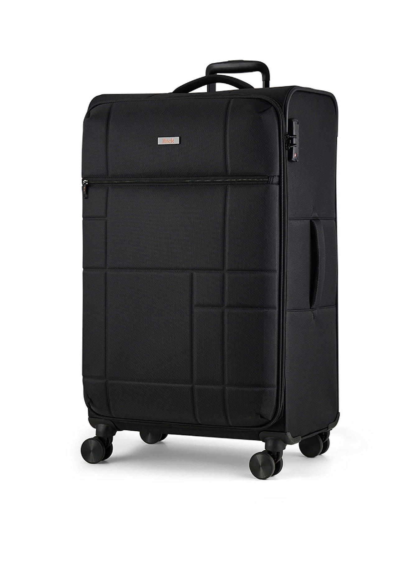 Image 1 of 5 of Rock Luggage Tokyo Black Large Suitcase