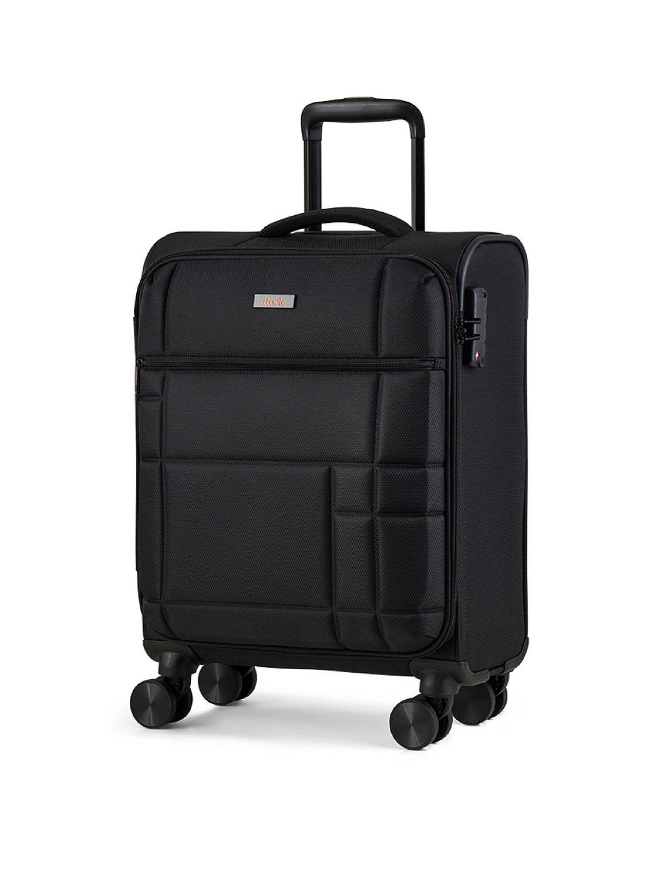 Rock Luggage Tokyo Black Cabin Suitcase