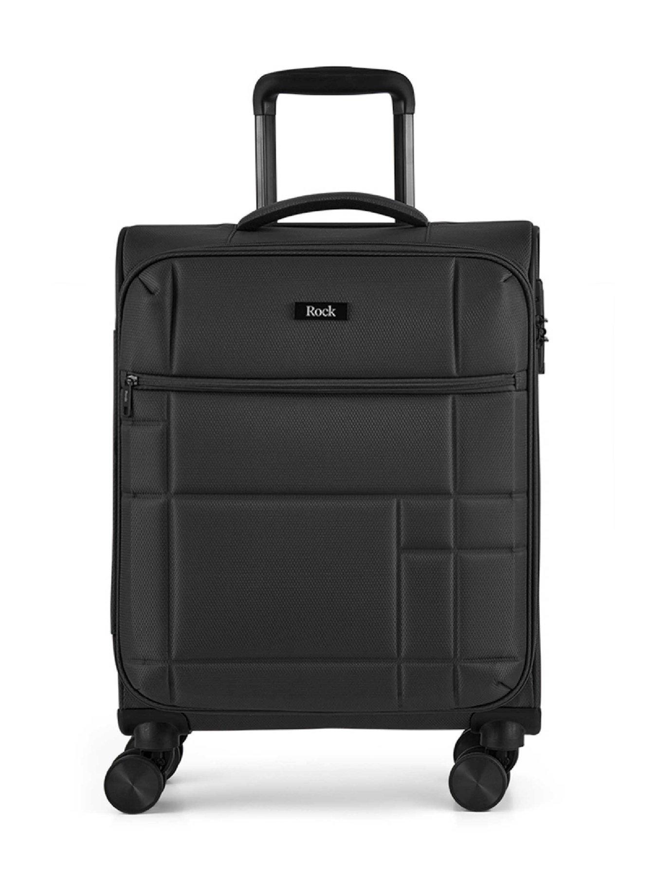 rock-luggage-tokyo-black-cabin-suitcasestillFront