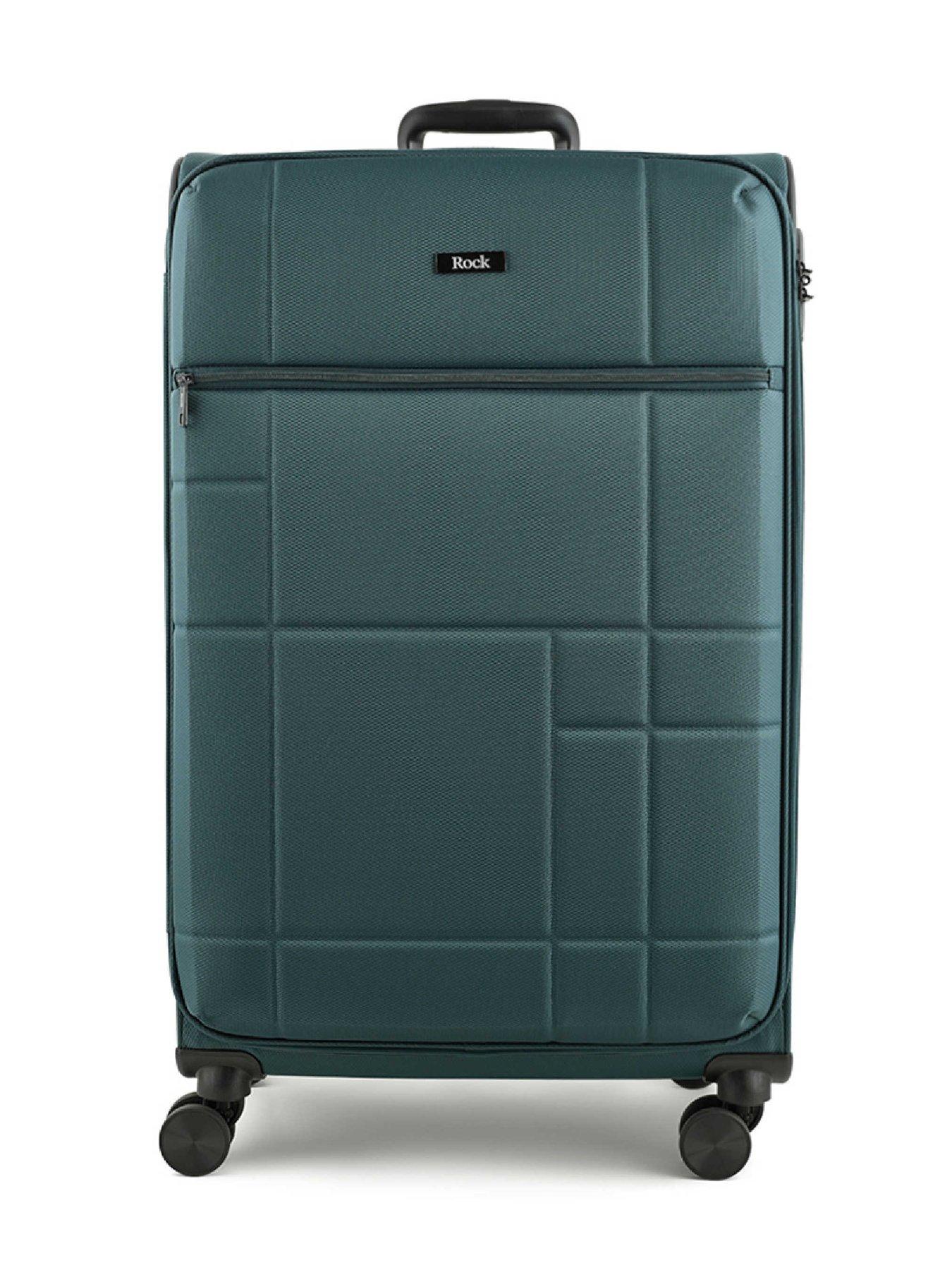 Image 2 of 5 of Rock Luggage Tokyo Green Large Suitcase