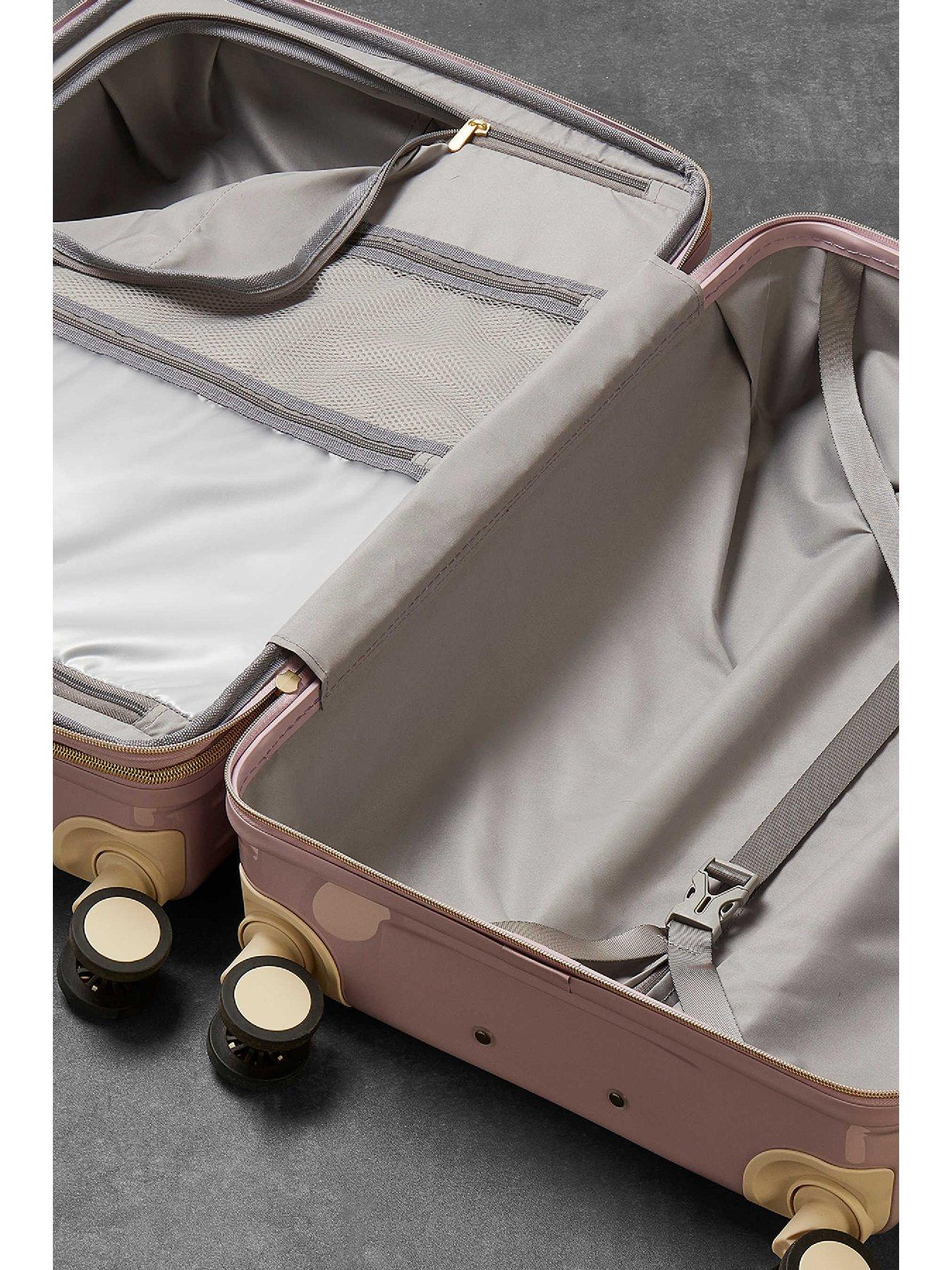 Image 5 of 6 of Rock Luggage Primrose Purple Large Suitcase