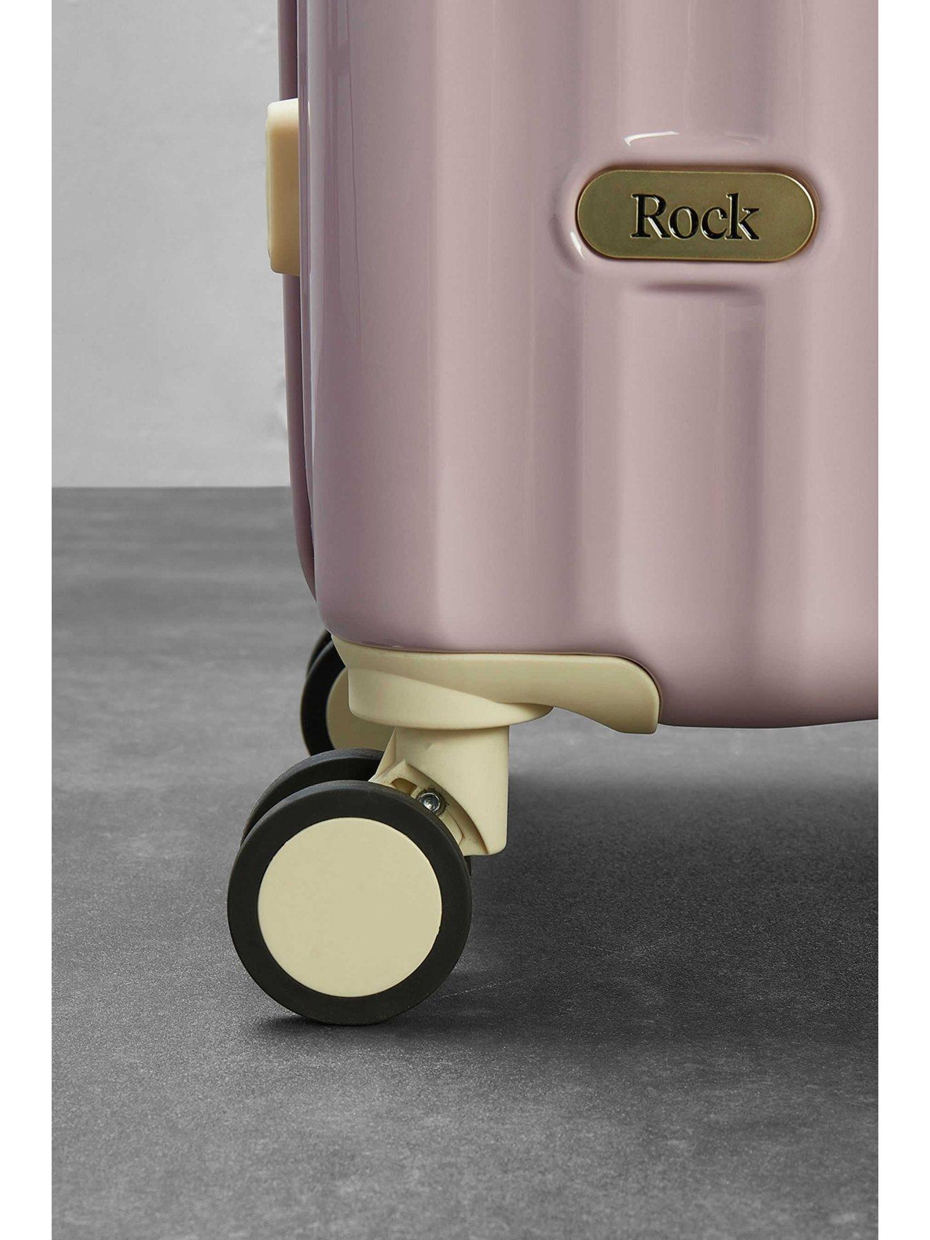 Image 3 of 6 of Rock Luggage Primrose Purple Cabin Suitcase