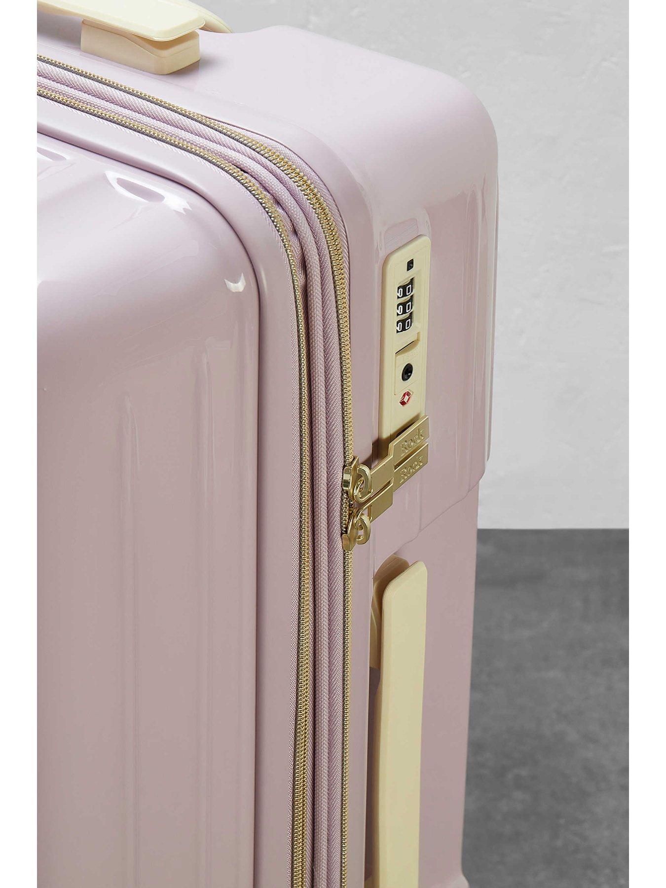 Image 6 of 6 of Rock Luggage Primrose Purple Cabin Suitcase