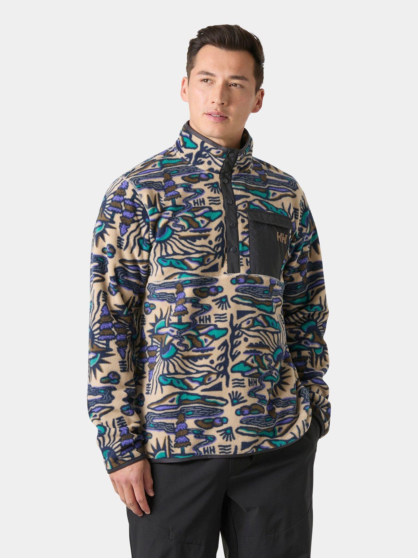 helly-hansen-mens-maridalen-printed-fleece-khakifront