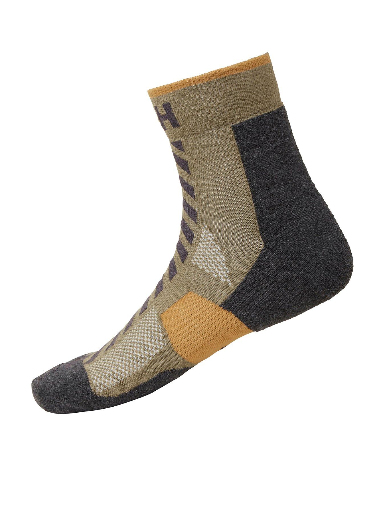 helly-hansen-mens-hiking-quarter-sock-brown