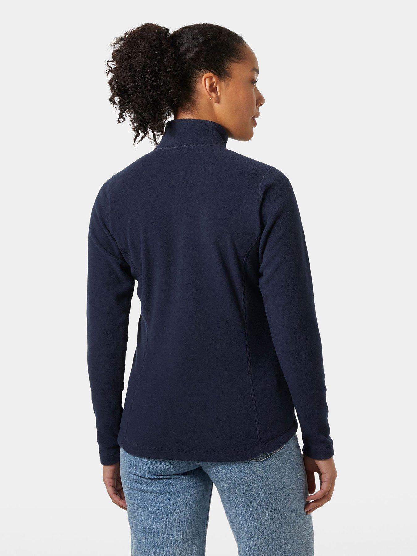 Image 2 of 4 of Helly Hansen Womens Daybreaker 1/2 Zip Fleece - Navy