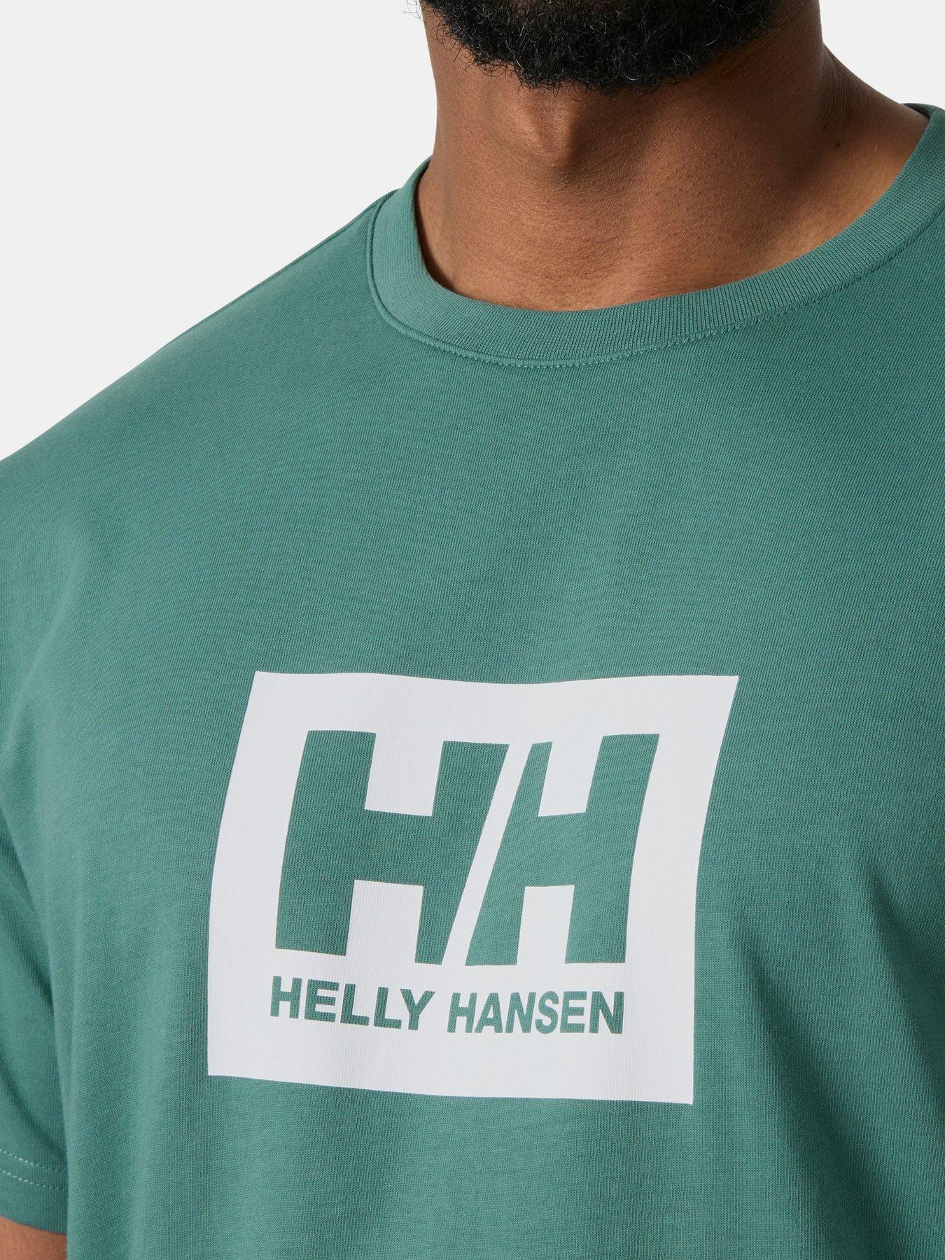 Image 3 of 3 of Helly Hansen Mens HH Box Short Sleeve T-Shirt - Green