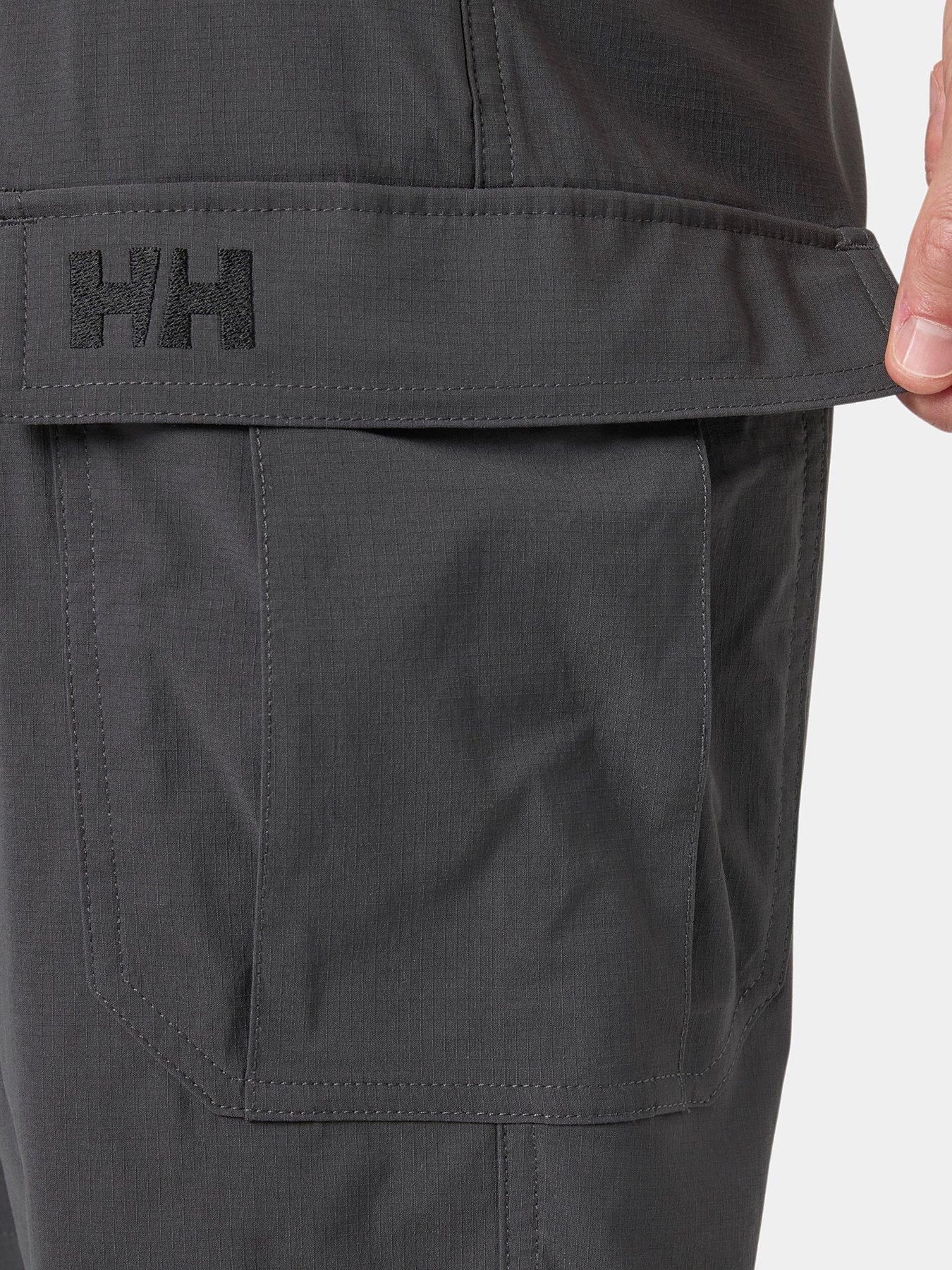 helly-hansen-mens-hh-11-inch-cargo-shorts-greyoutfit