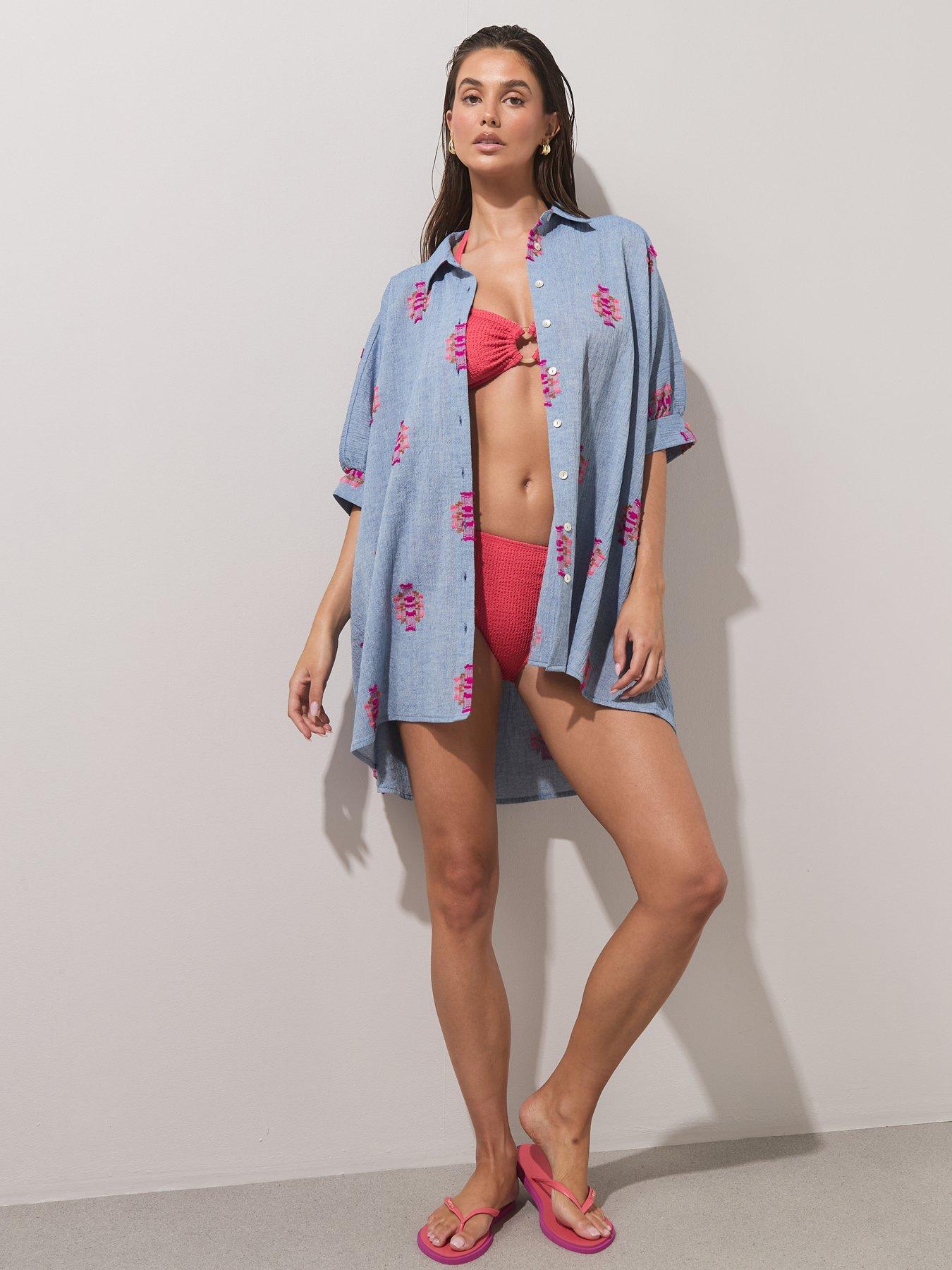the-very-collection-chambray-jacquard-beach-shirt-multiback