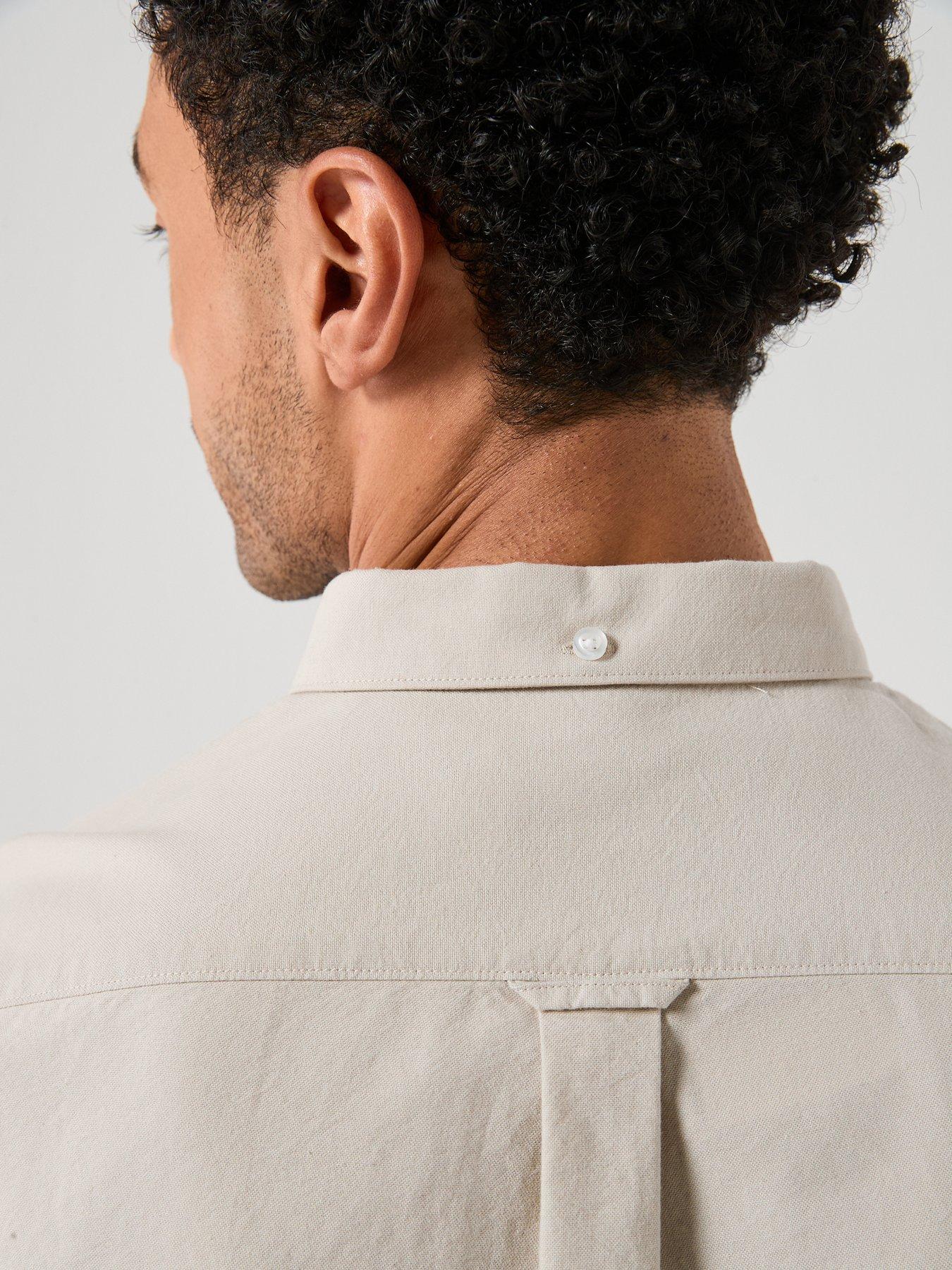 Image 6 of 6 of Farah Brewer Long Sleeve Shirt - White