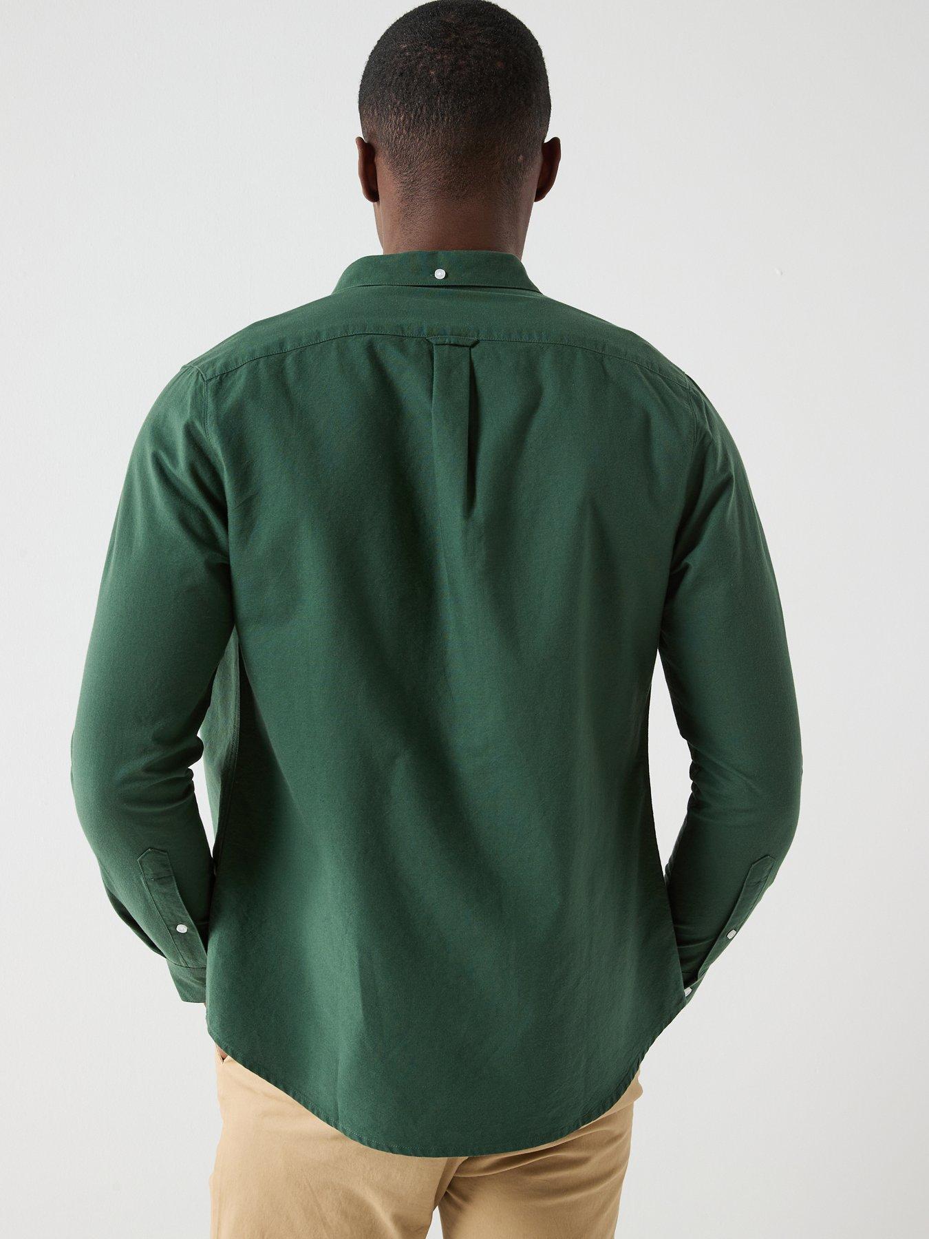 Image 2 of 4 of Farah Brewer Long Sleeve Shirt - Green