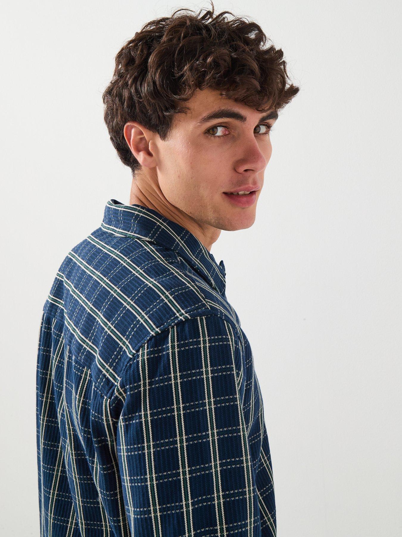 farah-wallasey-check-overshirt-navydetail