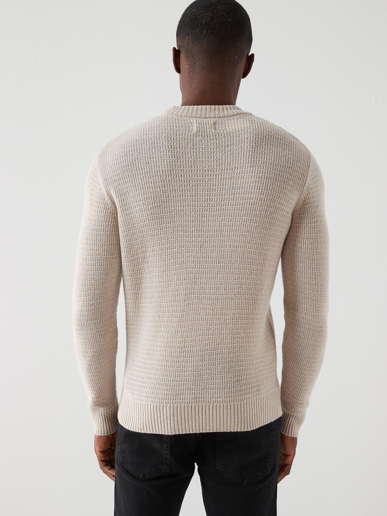 Image 2 of 5 of Farah Allerton Knitted Jumper - White