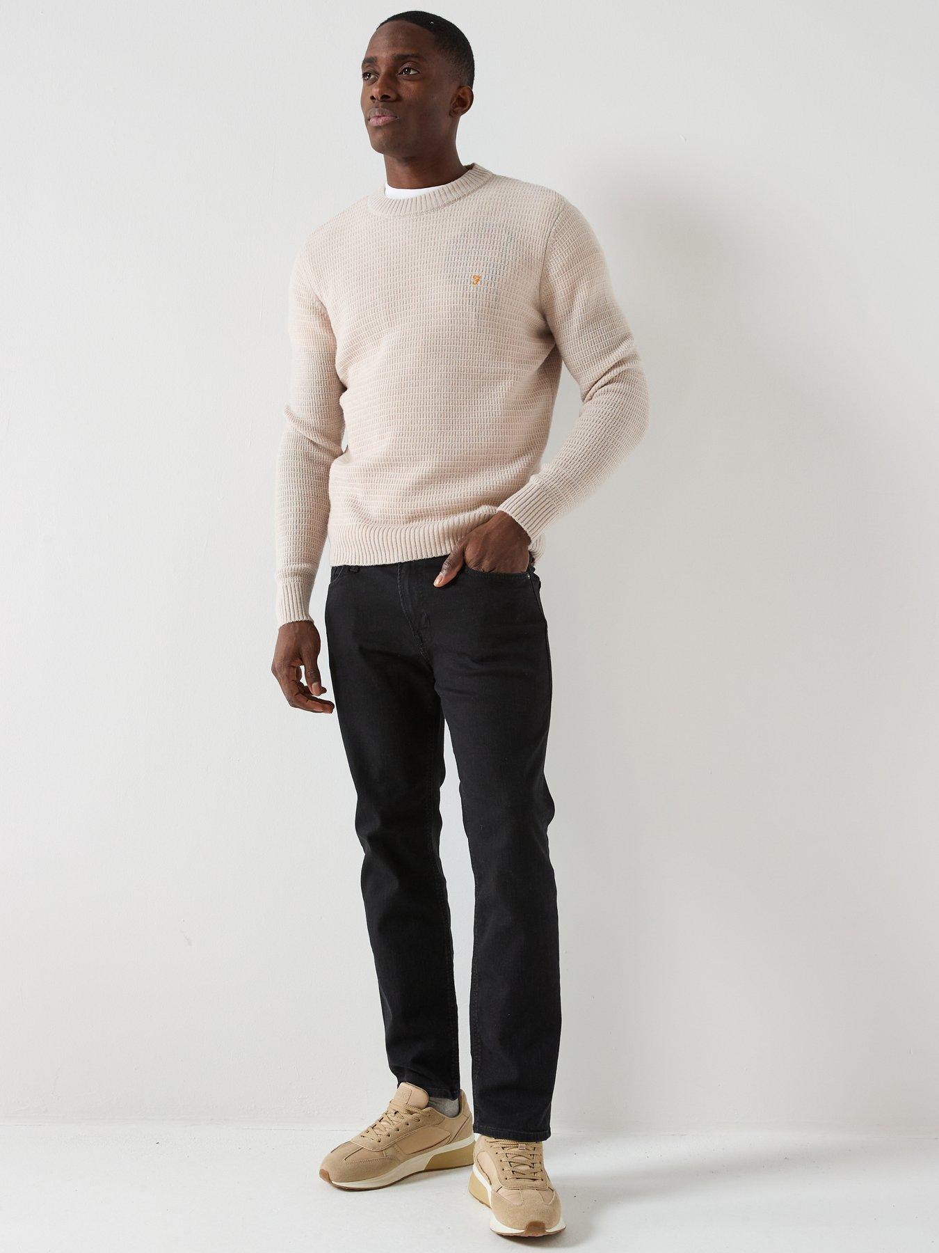 Image 3 of 5 of Farah Allerton Knitted Jumper - White