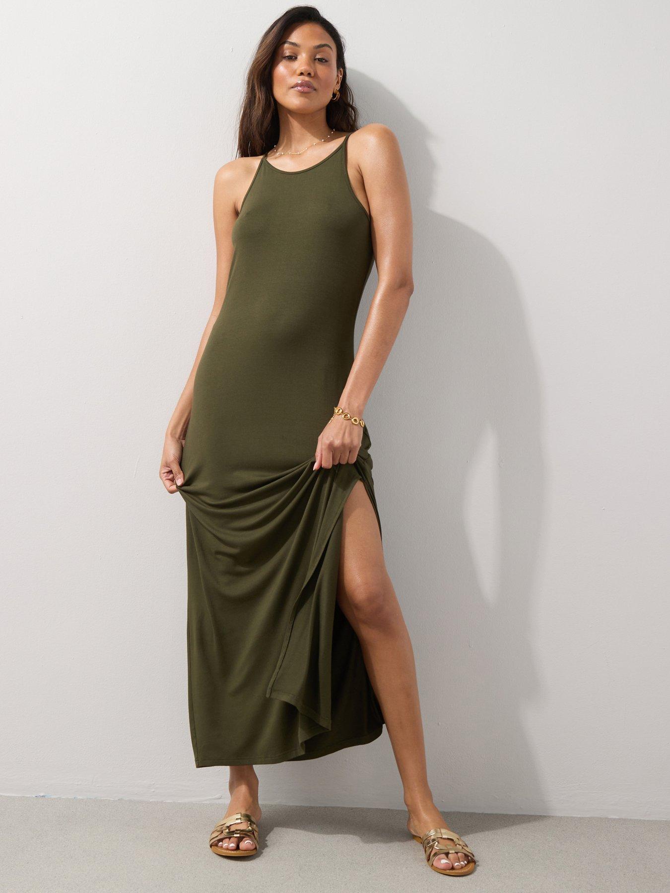 The Very Collection Strappy Maxi Dress - Multi