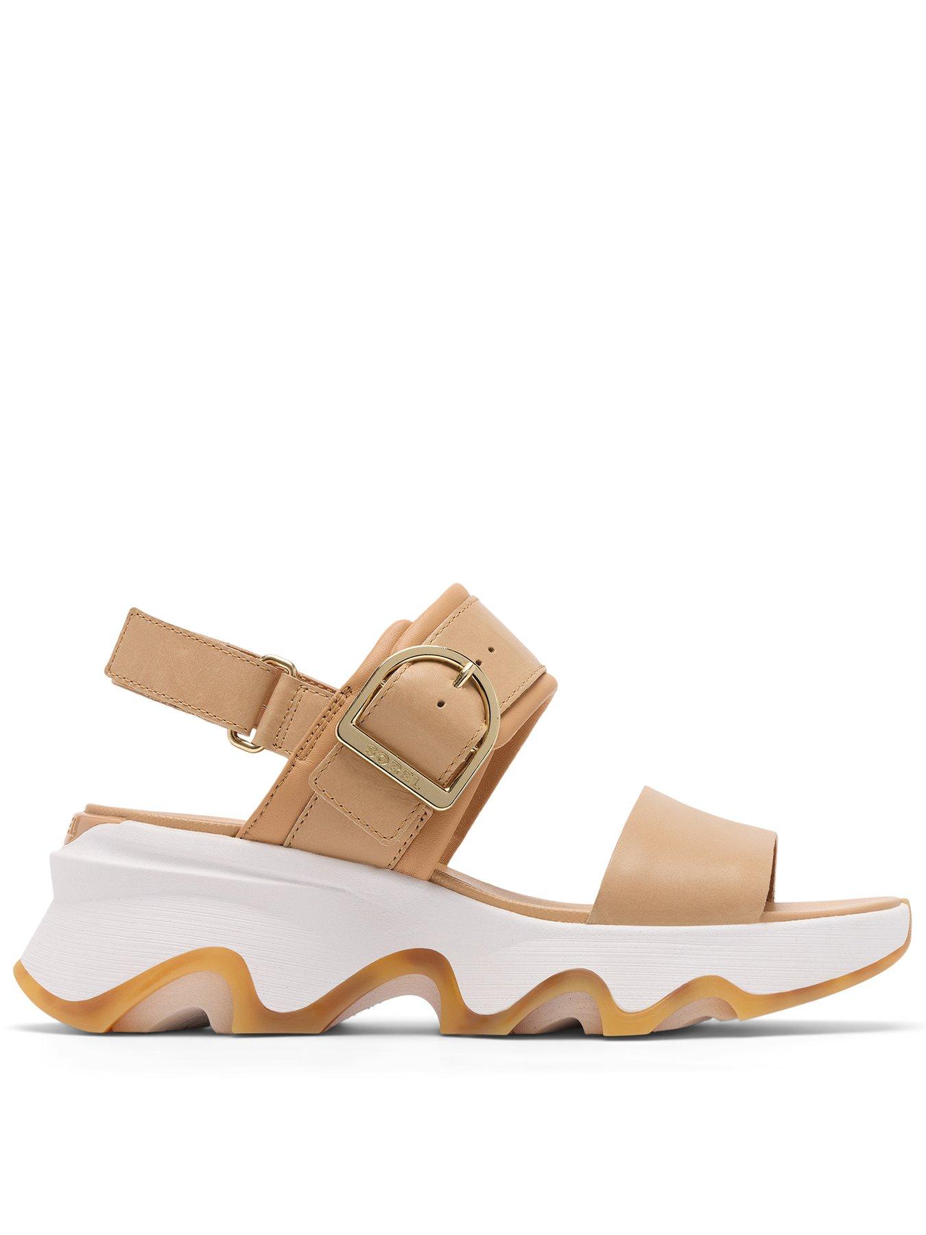 sorel-womens-kinetic-impact-wedge-sandals-beigefront