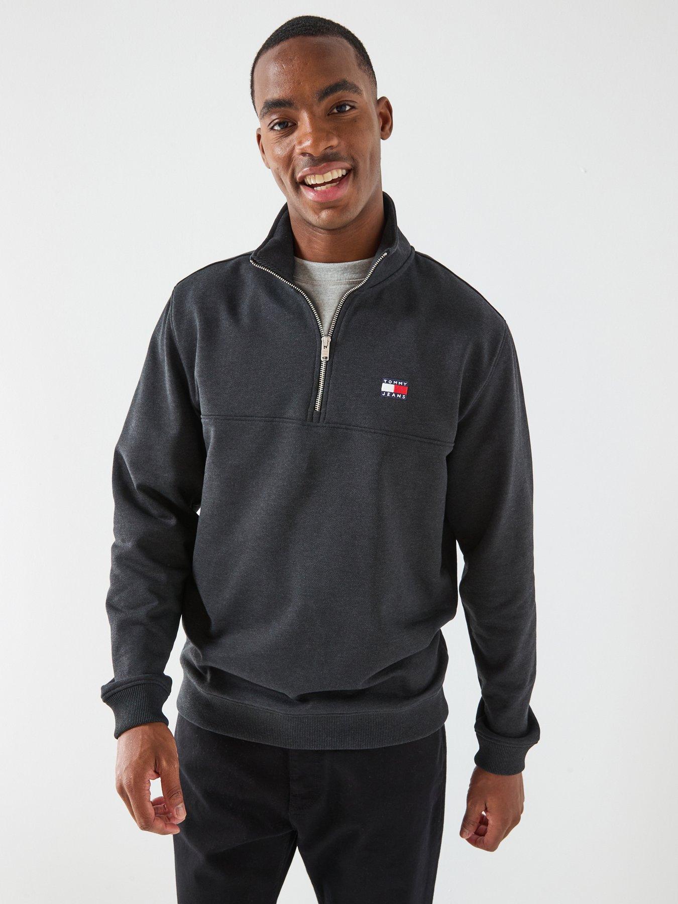 tommy-jeans-regular-fit-badge-14-zip-sweatshirt-black