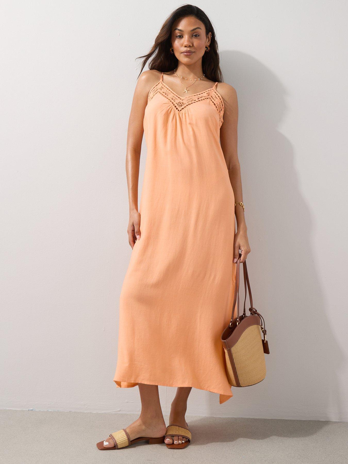 beige dresses Love n Joy Baby Boho Dress - size:small spirited vibe 24435 White Eyelet Crochet Sleeveless