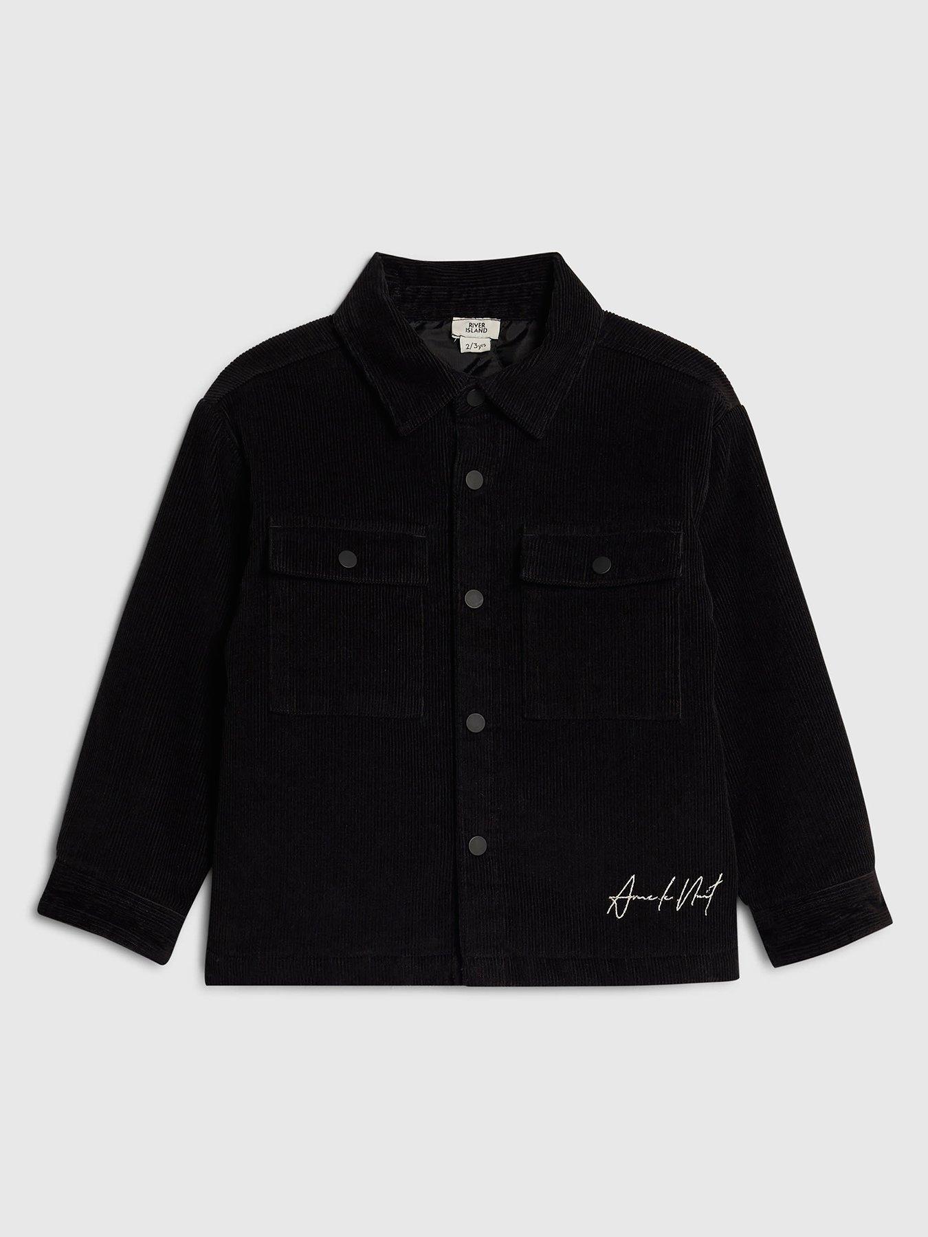 river-island-mini-boys-corduroy-lined-back-print-shacket-black