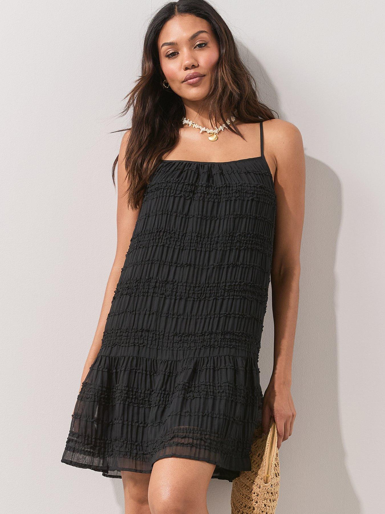 Image 5 of 7 of The Very Collection Ruffle Mini Dress