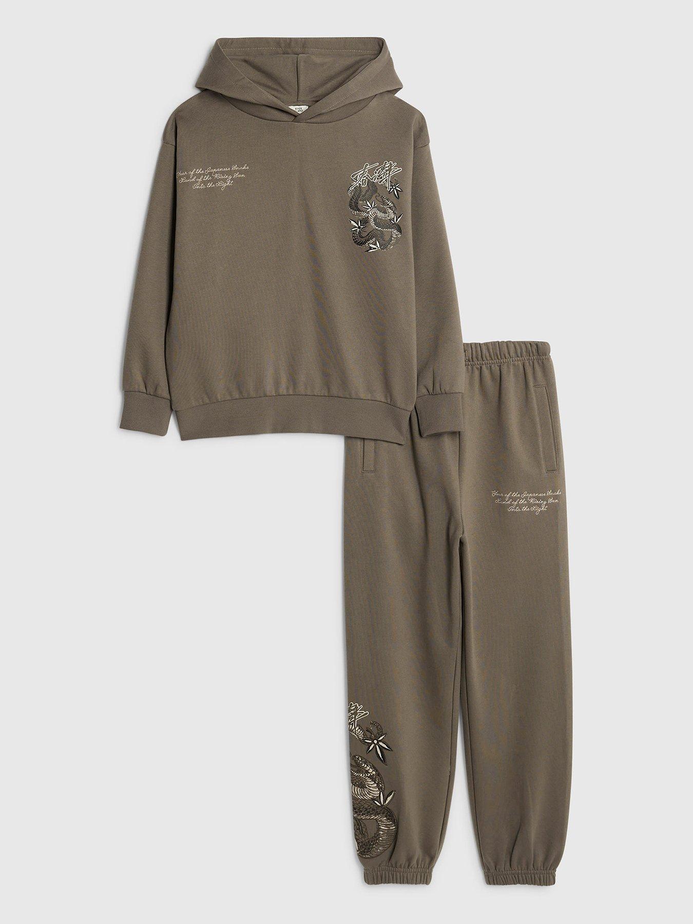 river-island-older-boys-back-print-japanese-hoodie-set-brown