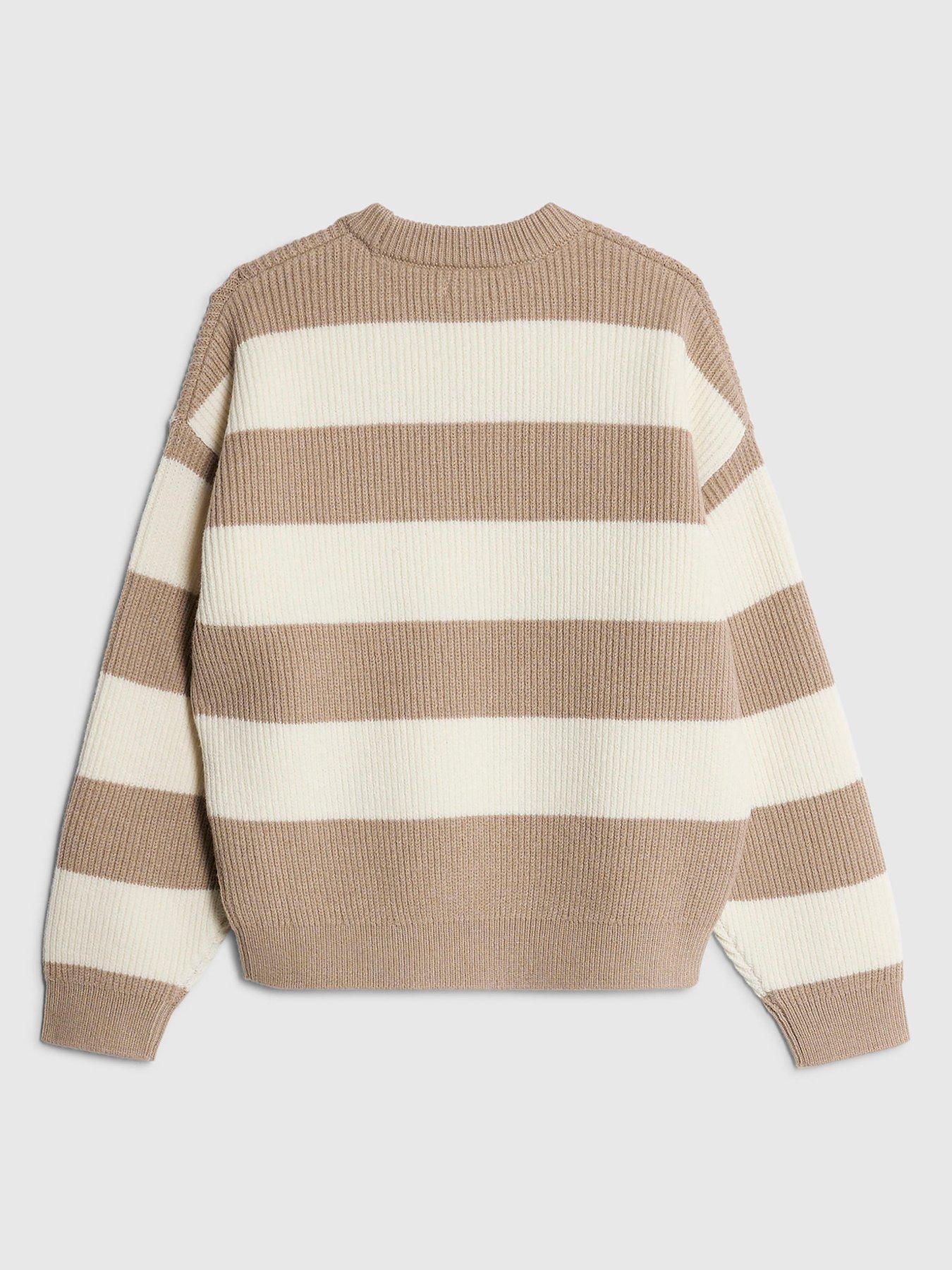 river-island-older-boys-ribbed-stripe-jumper-beigeback