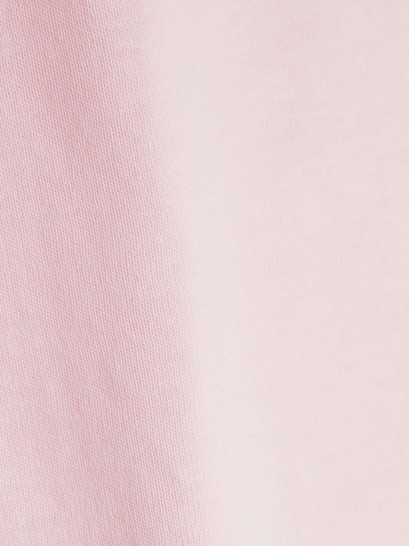 Image 4 of 4 of River Island Older Girls Embellished Bow Top - Pink