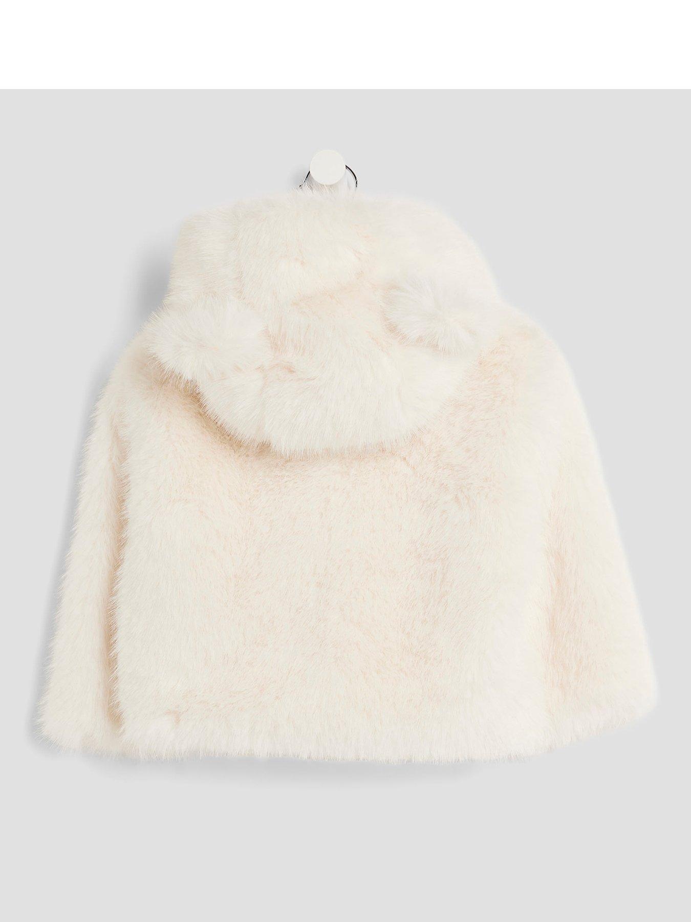 river-island-mini-girls-faux-fur-jacket-with-ears-creamback