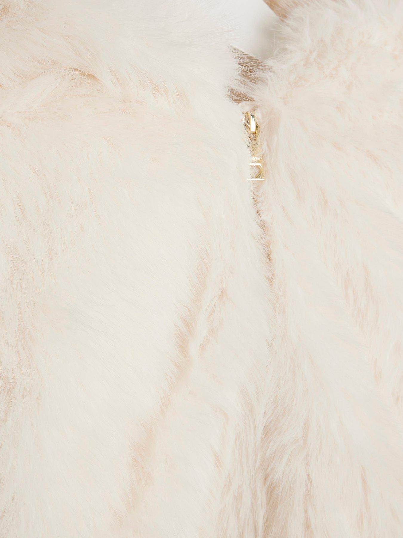 river-island-mini-girls-faux-fur-jacket-with-ears-creamdetail