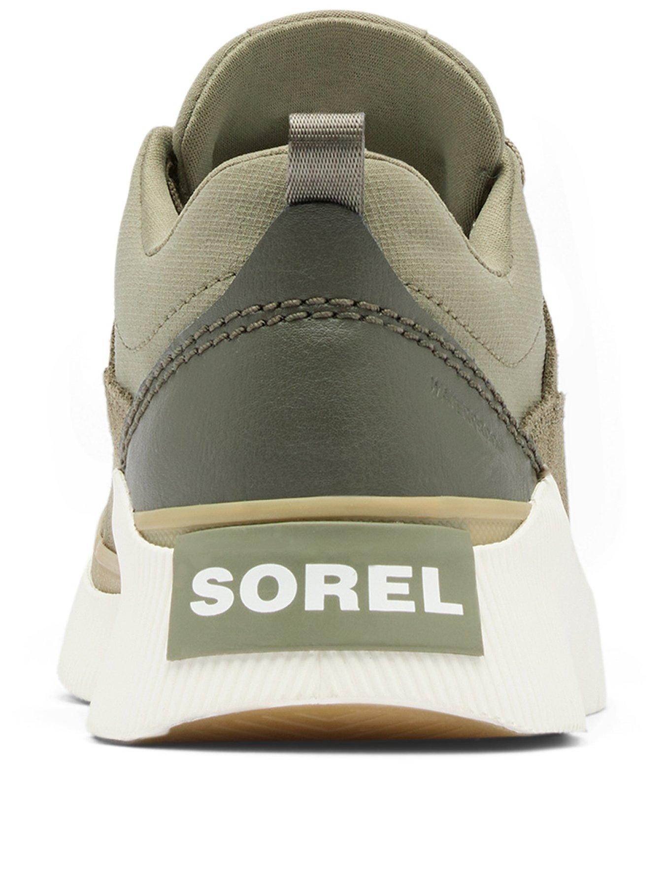 Image 3 of 7 of SOREL Womens Out N About Iv Low Waterproof Trainers - Green