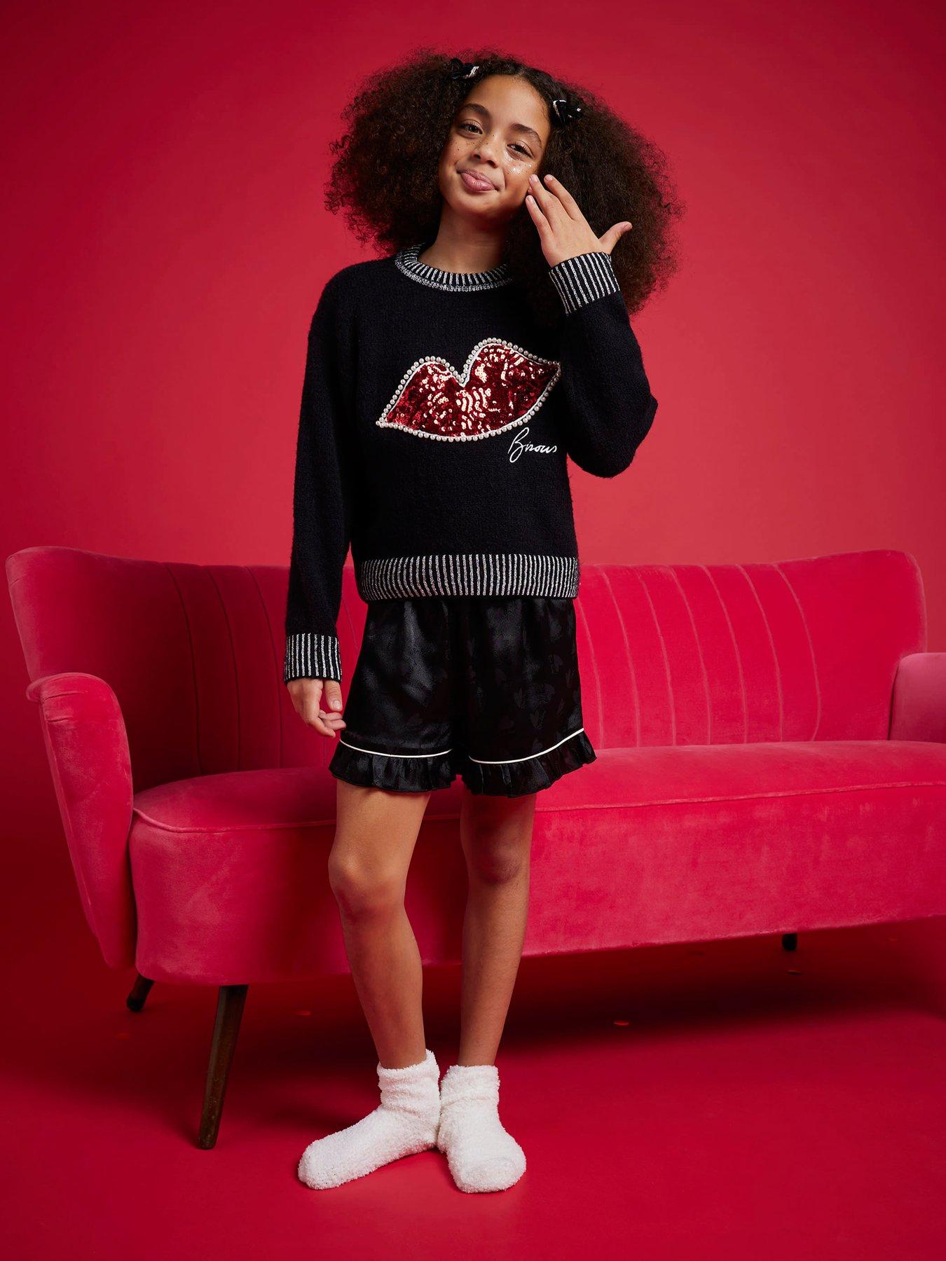 river-island-older-girls-nephthys-sequin-lips-christmas-jumper-black