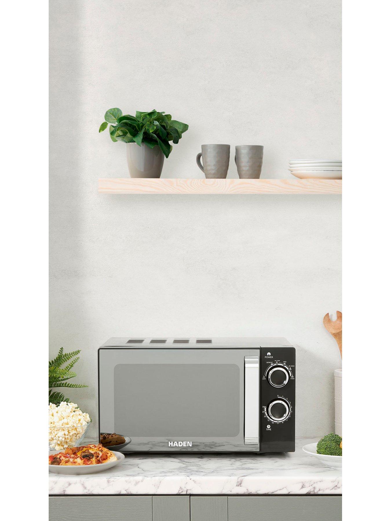 Image 7 of 7 of Haden 20L 800W&nbsp;Microwave With Mirror Door - Black