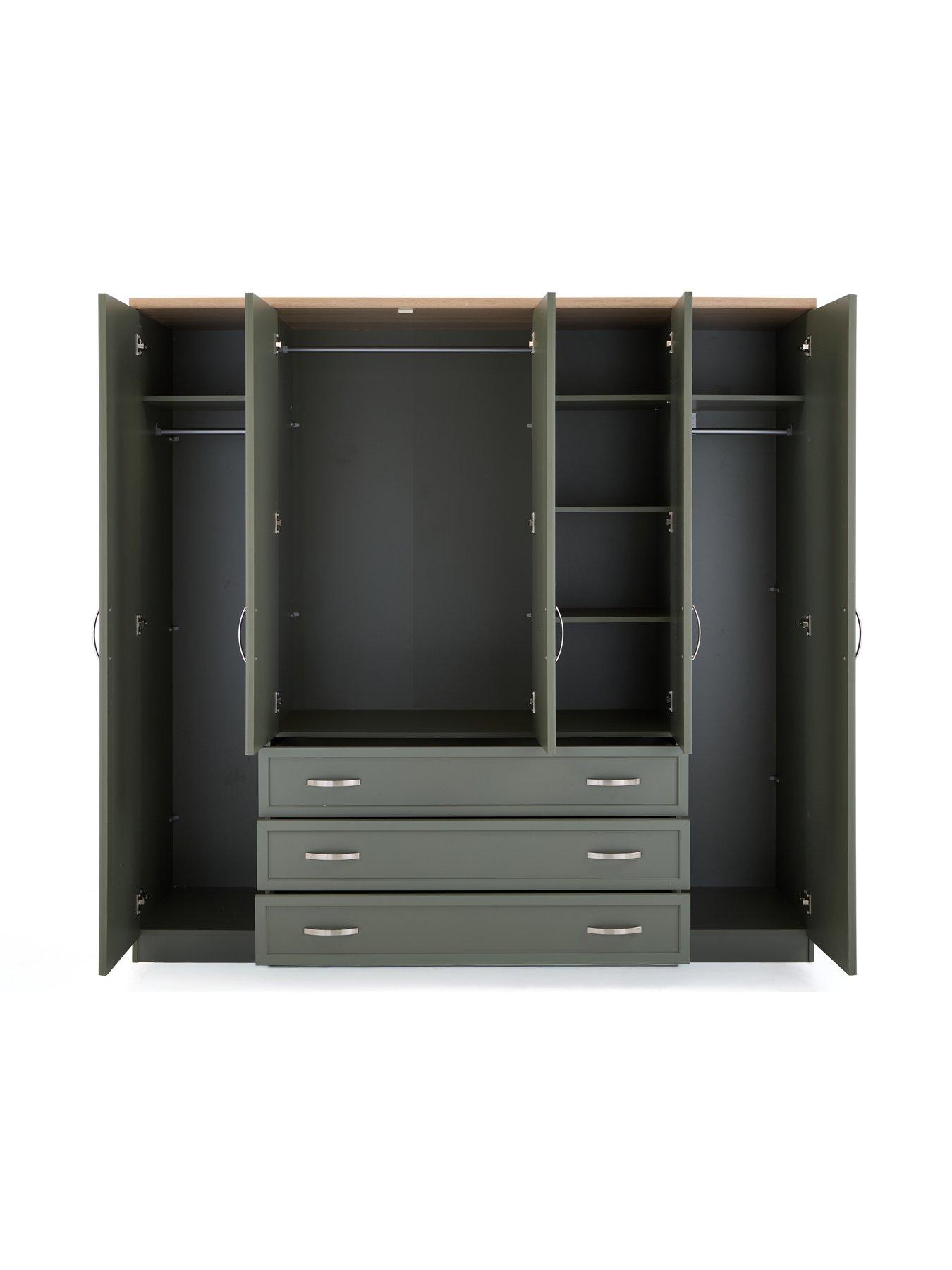 the-very-collection-camberley-5-doornbsp3-drawer-mirrored-wardrobeoutfit