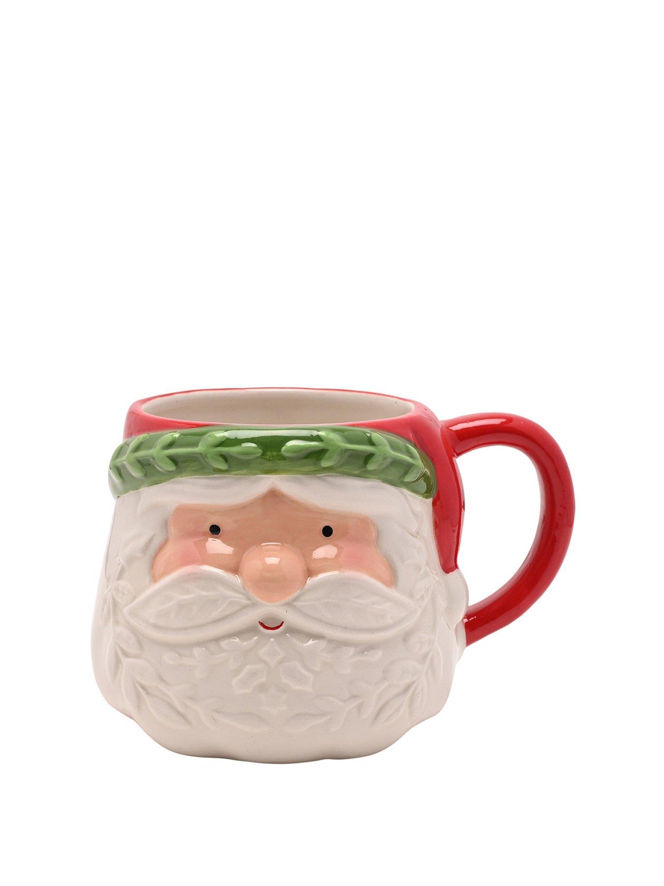 The Christmas Gift Co Santa & Friends Ceramic  Nordic Mug - Mr Claus