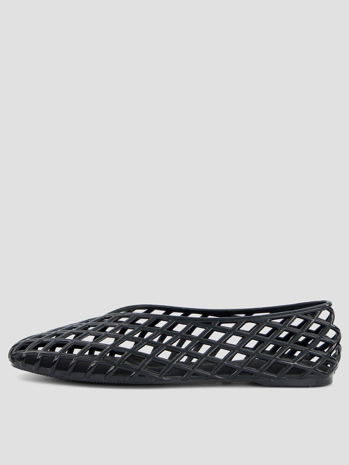 the-very-collection-jelly-diamond-cut-out-flats-black