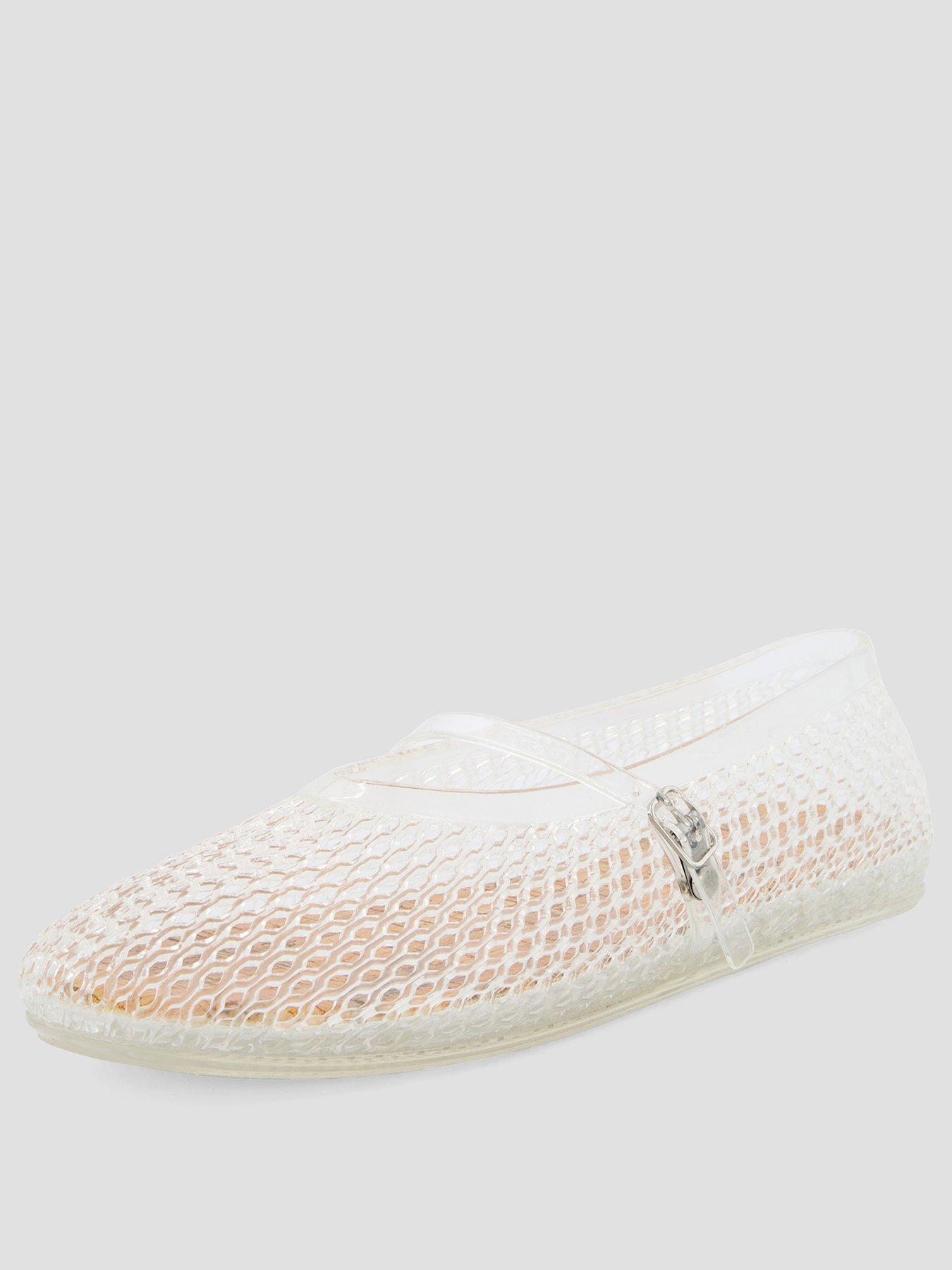 Image 2 of 7 of The Very Collection Jelly Ballerina - Clear