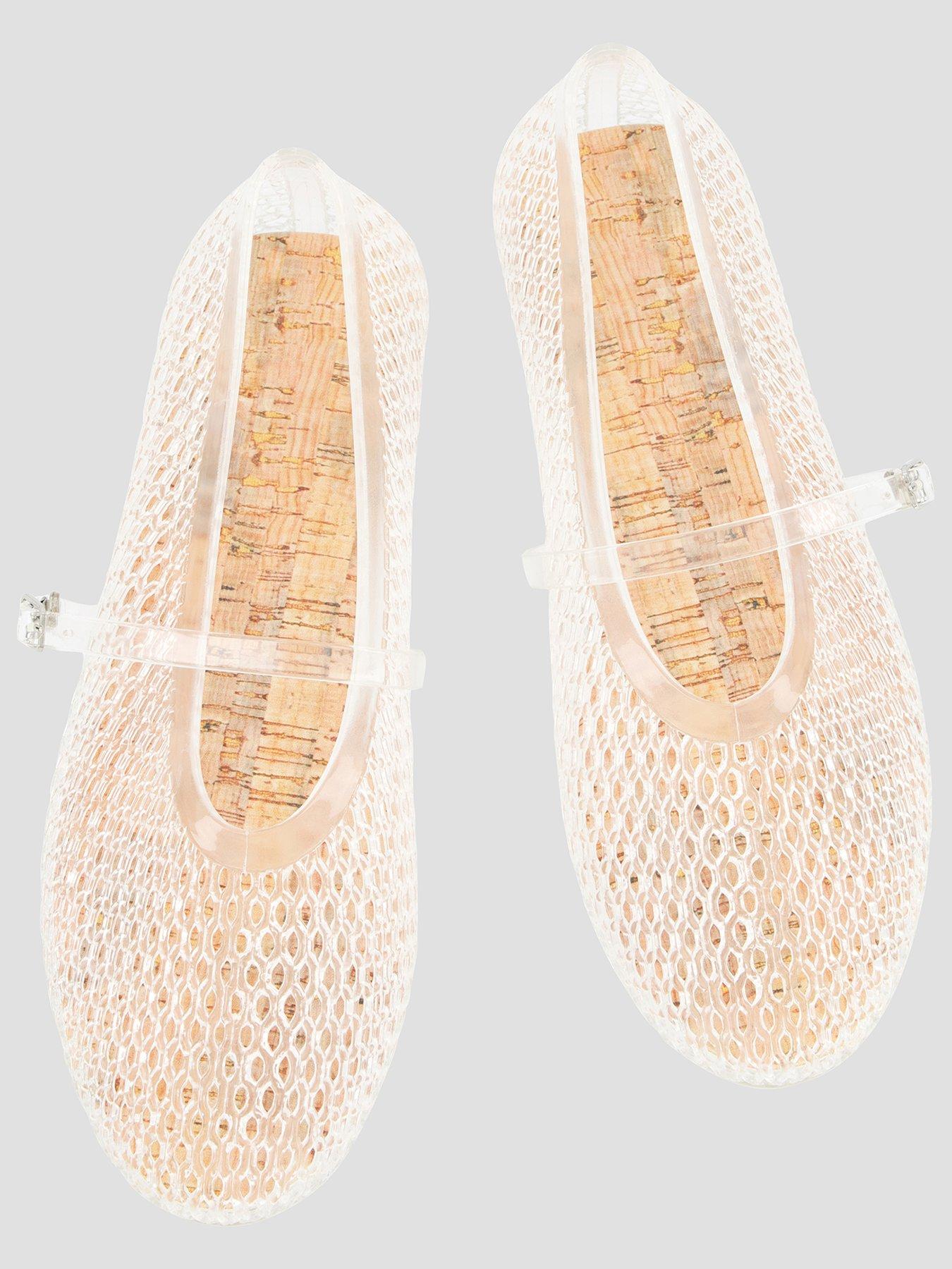 Image 3 of 7 of The Very Collection Jelly Ballerina - Clear