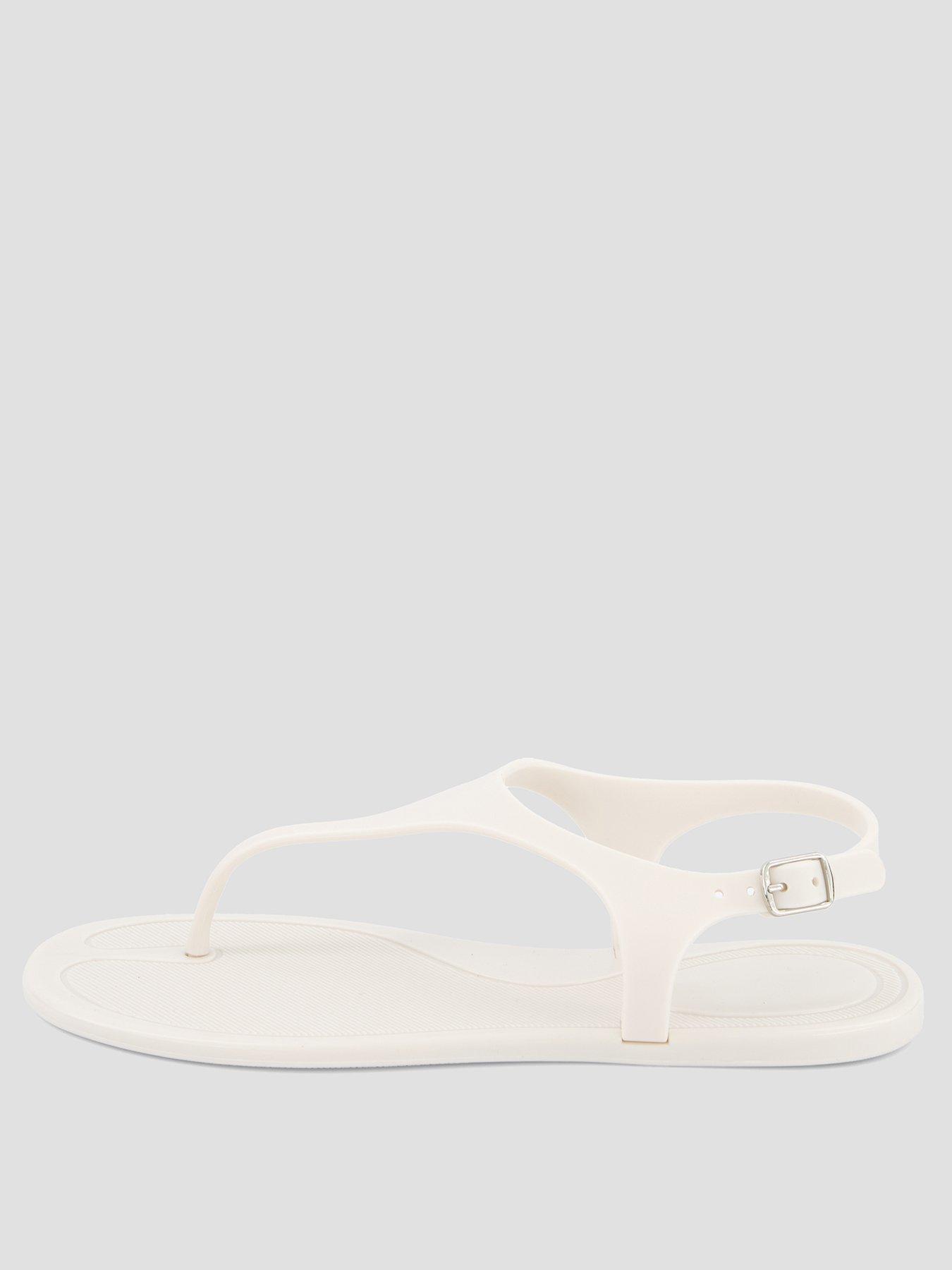 Image 2 of 6 of The Very Collection Toe Post Jelly - Beige