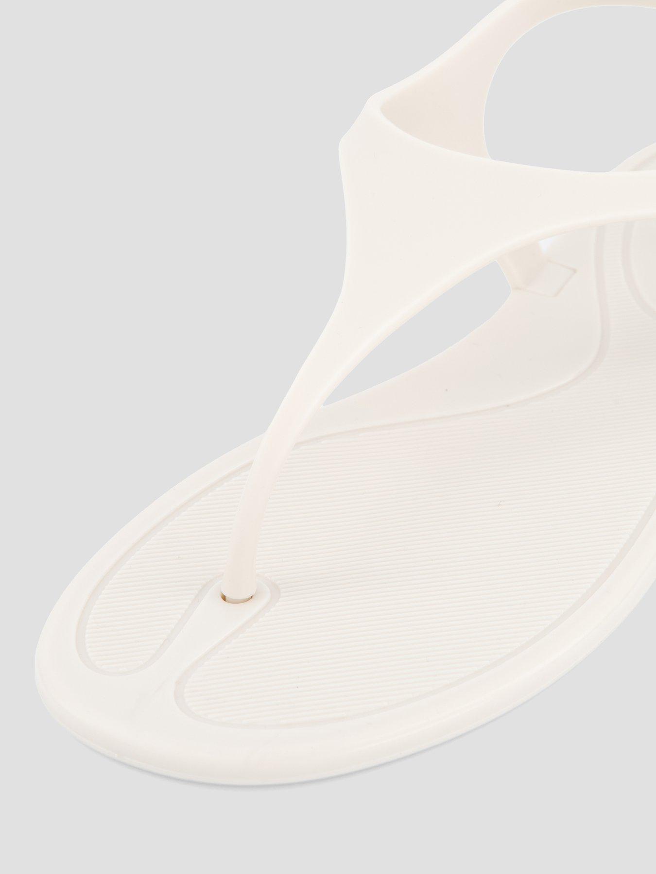 Image 5 of 6 of The Very Collection Toe Post Jelly - Beige