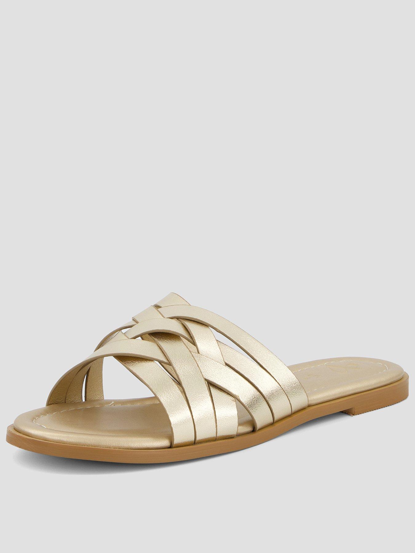 Image 1 of 7 of The Very Collection Wide Fit Strappy Slider