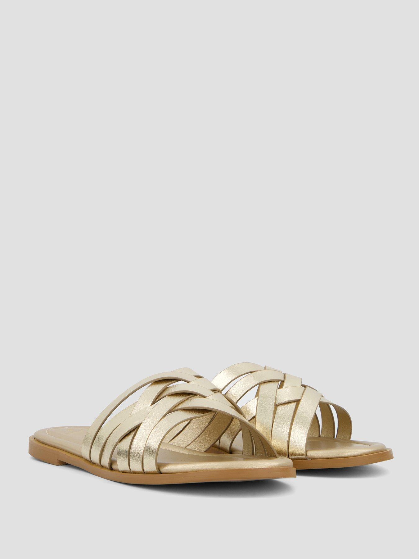 Image 6 of 7 of The Very Collection Wide Fit Strappy Slider