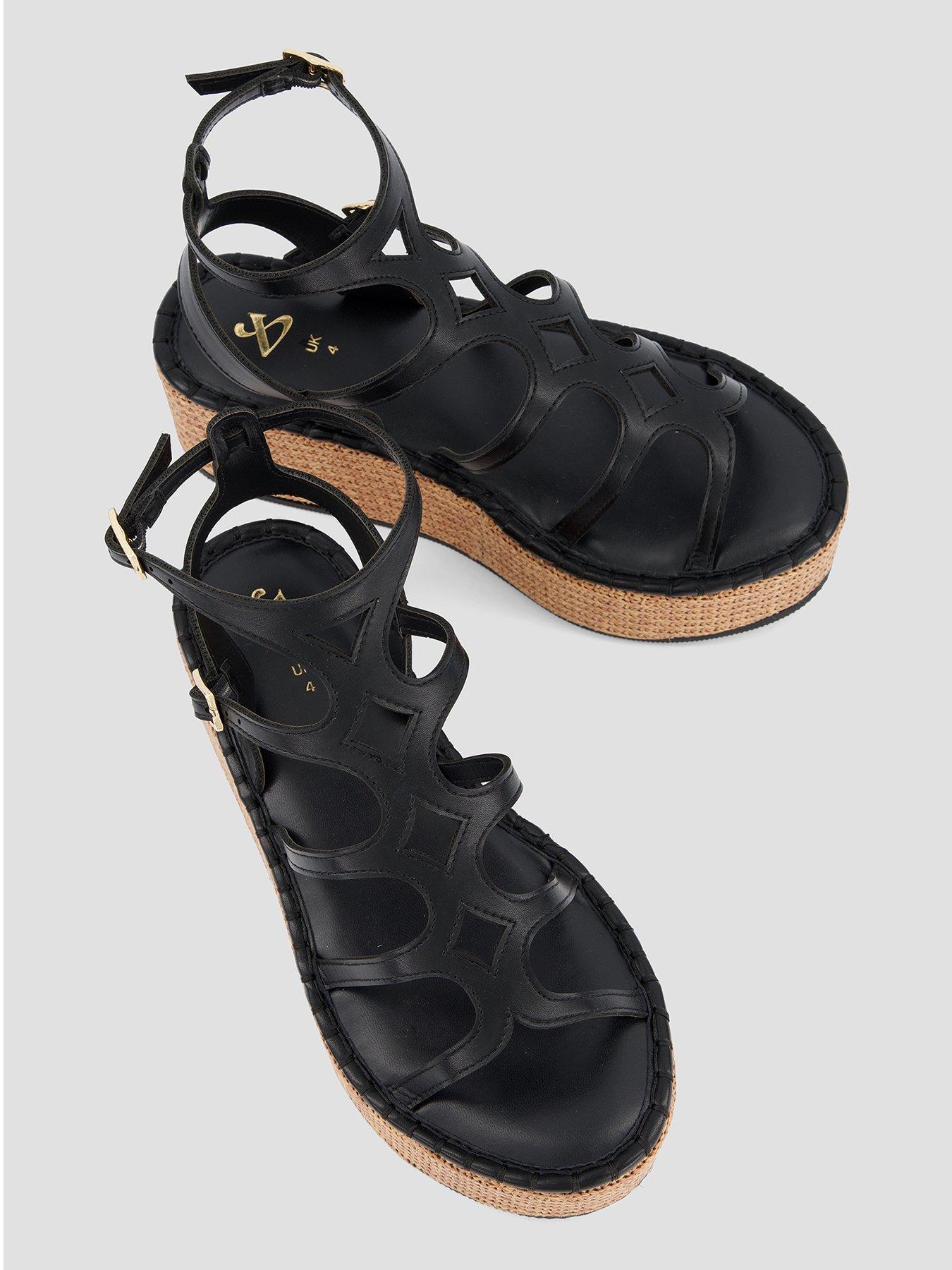 the-very-collection-wide-fit-gladiator-wedge-sandal-blackoutfit