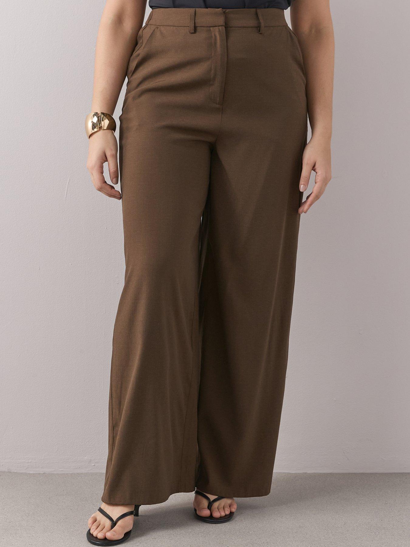 the-very-collection-curve-tailored-wide-leg-trouser-brownoutfit