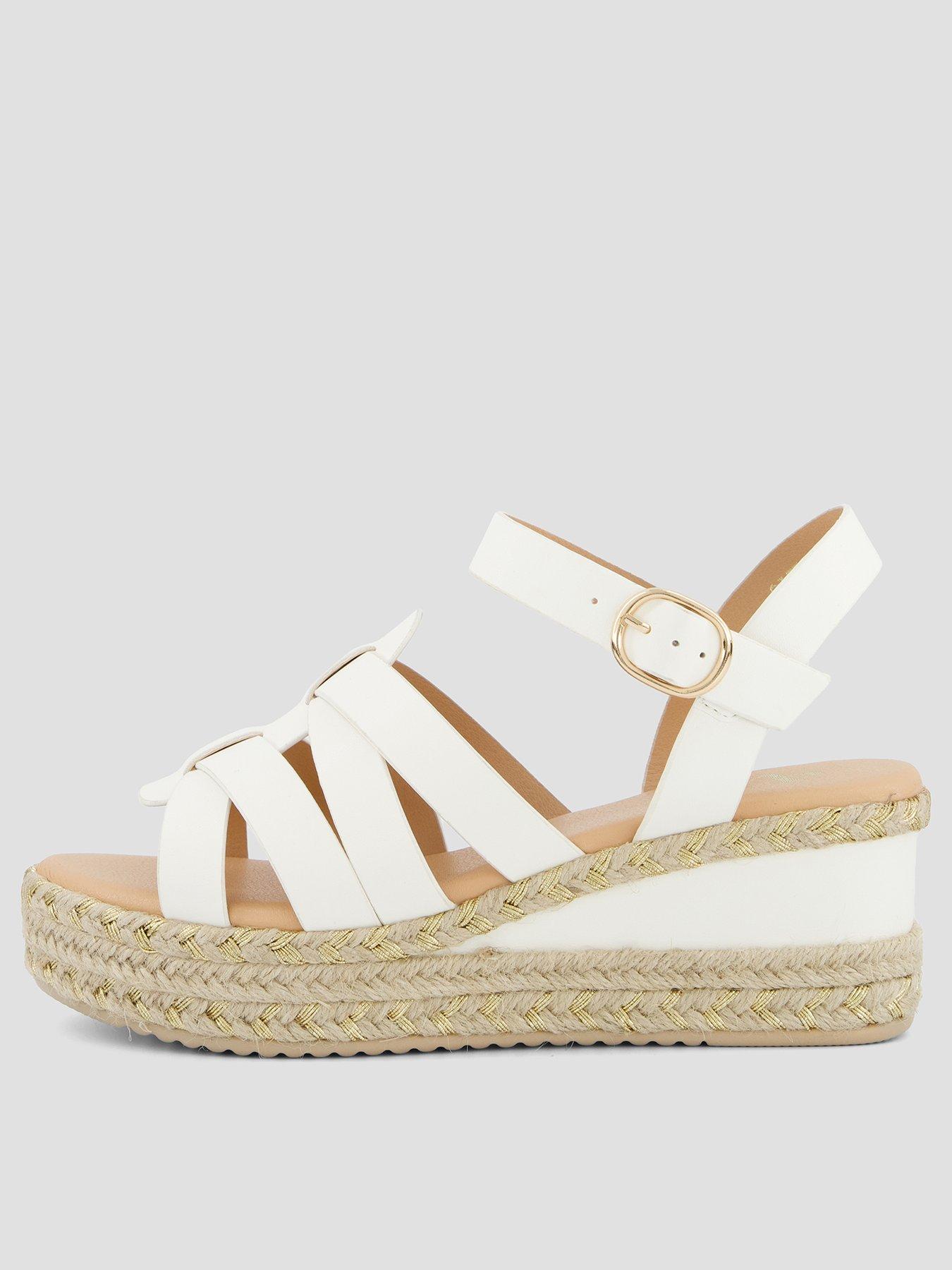 the-very-collection-wide-fit-low-wedge-sandals-whitefront