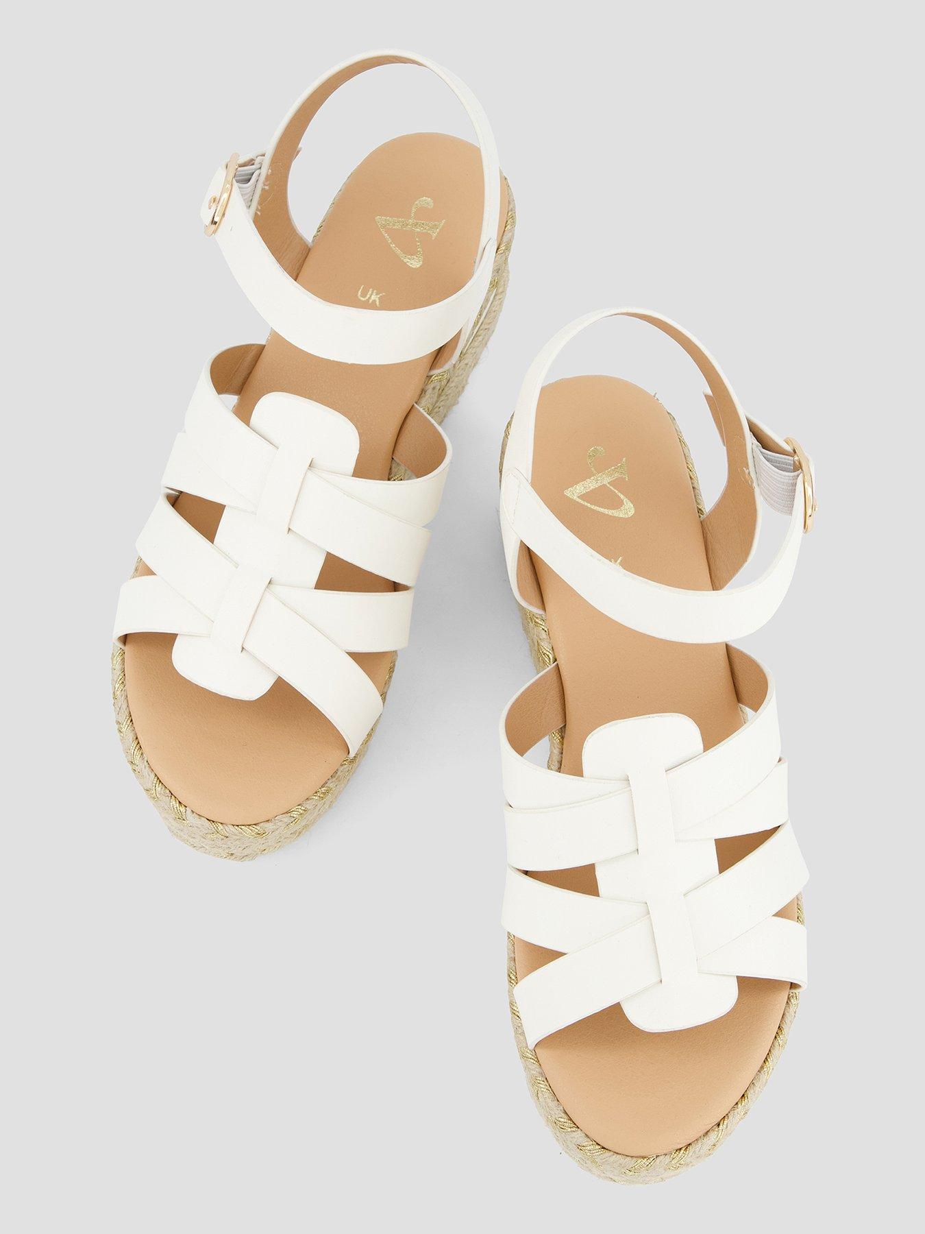 the-very-collection-wide-fit-low-wedge-sandals-whiteoutfit