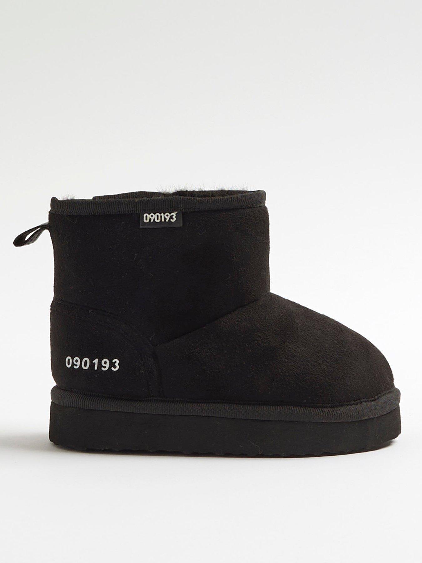 river-island-mini-boys-faux-fur-lined-boots-black