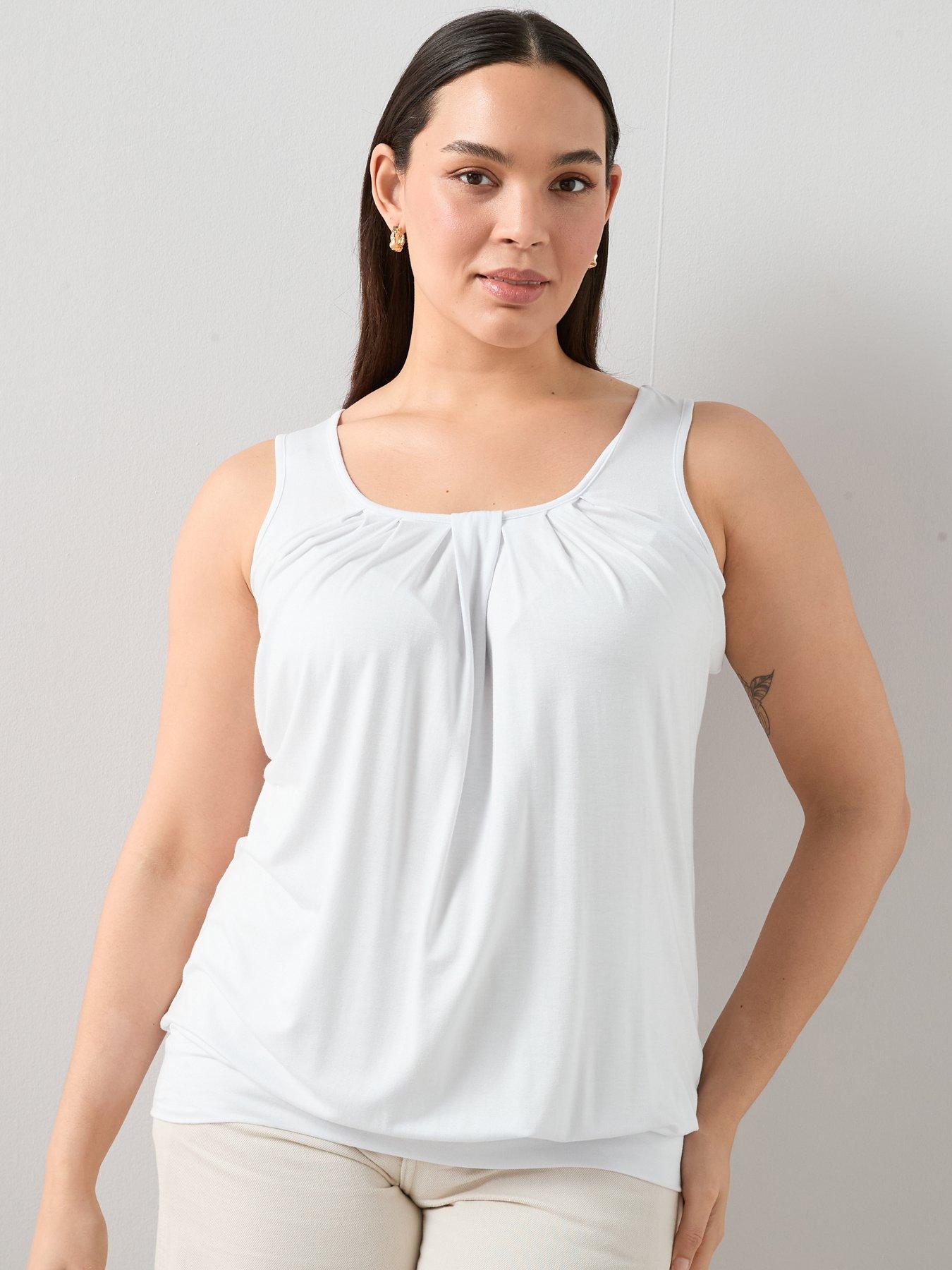 Image 6 of 7 of The Very Collection Curve Curve 2 Pack Banded Hem Vest