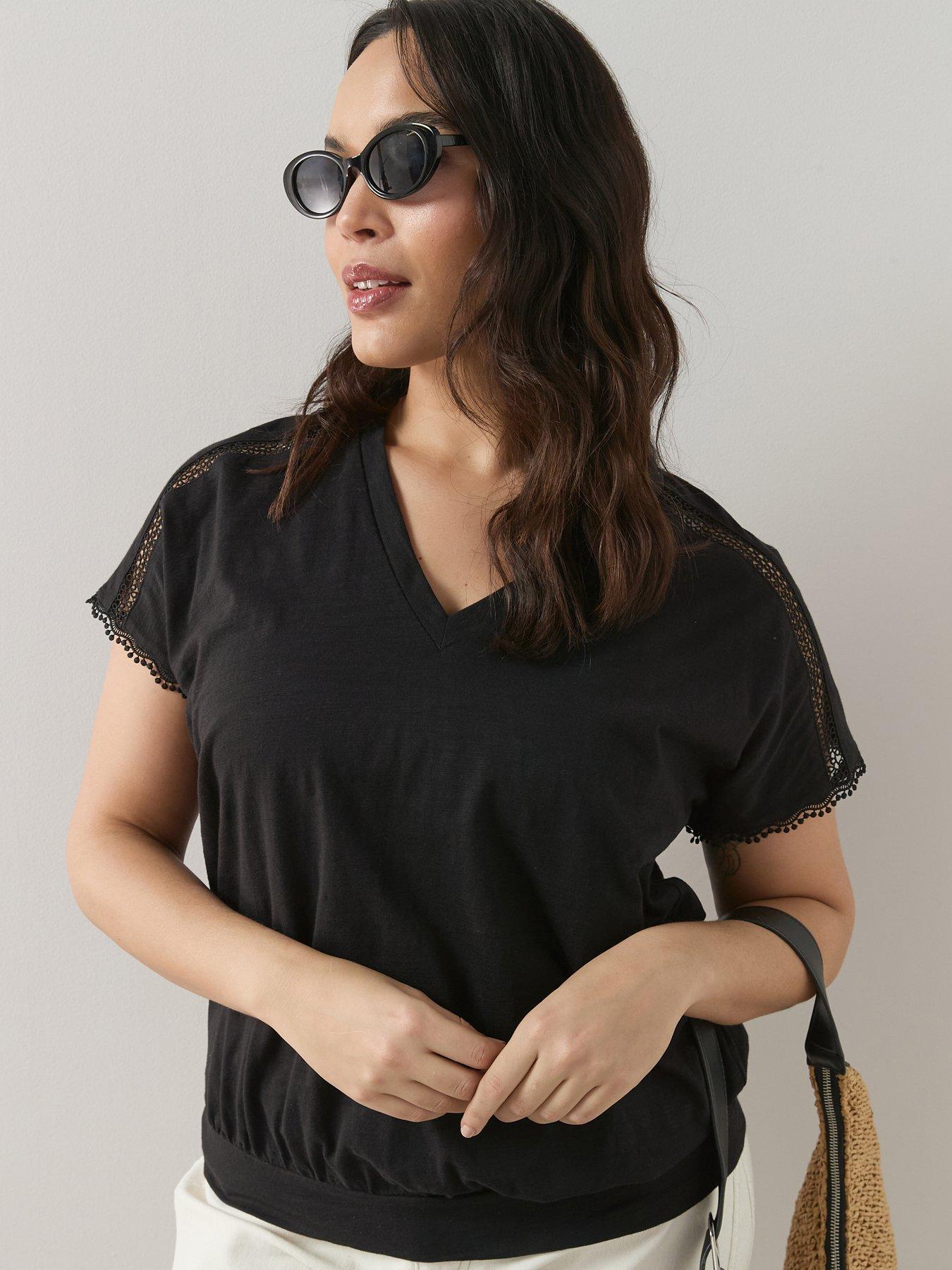 the-very-collection-curve-v-neck-banded-hem-t-shirt